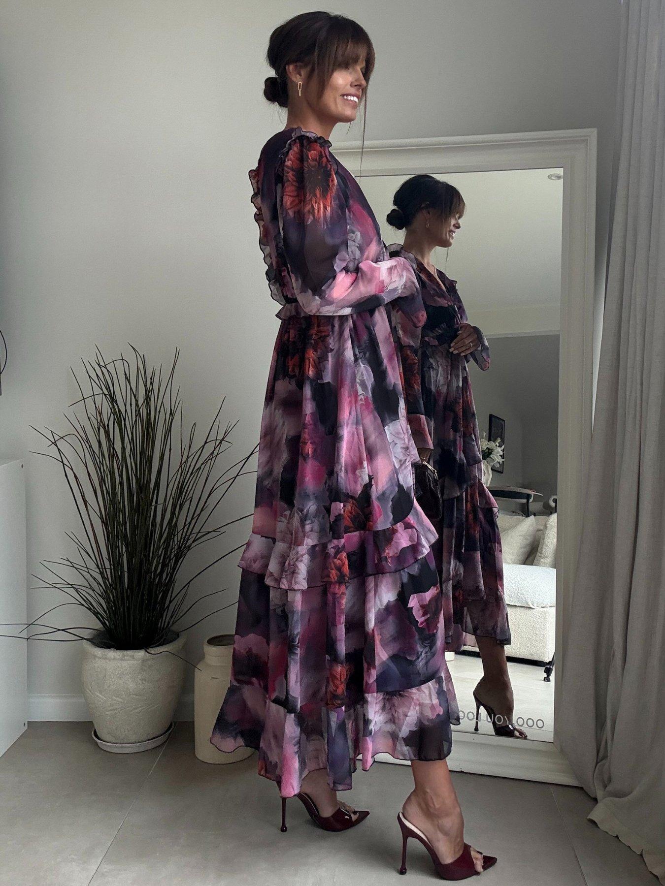 Image 3 of 4 of Style Cheat Birdie Dress - Multi
