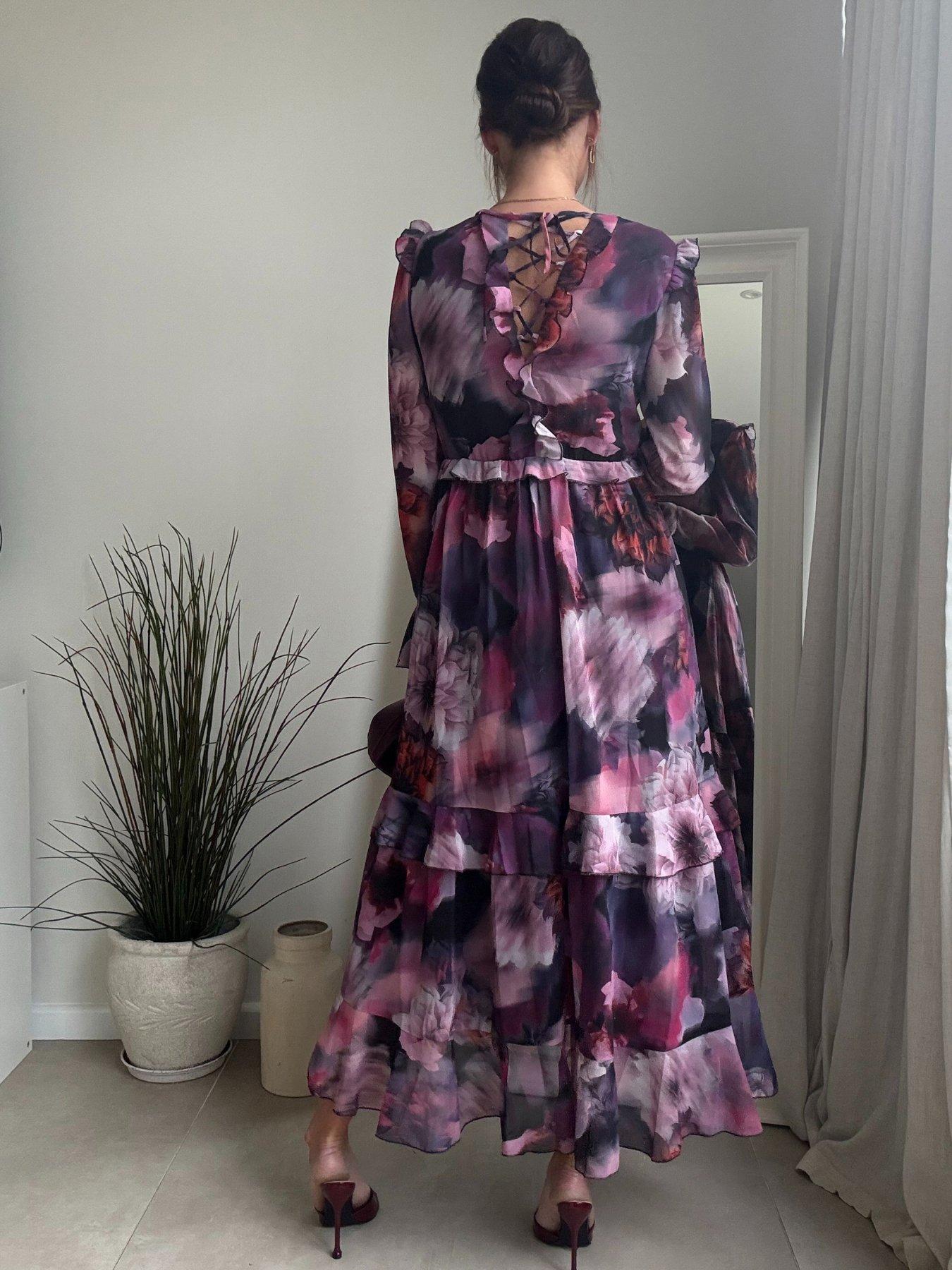 Image 4 of 4 of Style Cheat Birdie Dress - Multi
