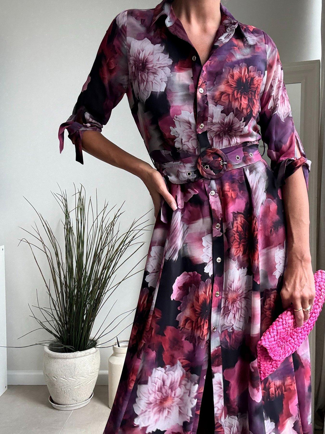 Image 3 of 4 of Style Cheat Daphne Floral Dress - Multi