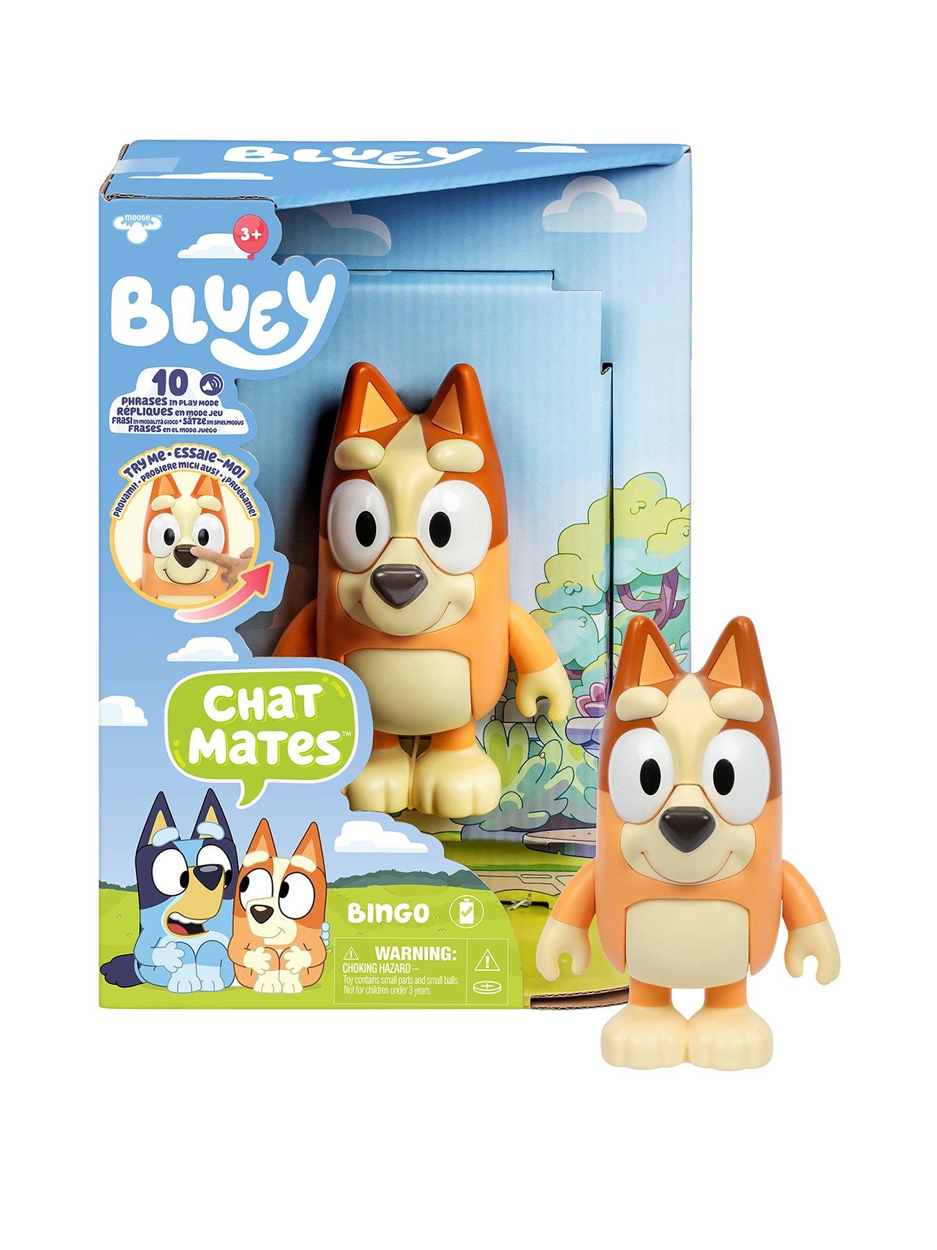 Bluey Chat Mates Figure Single Pack - Bingo