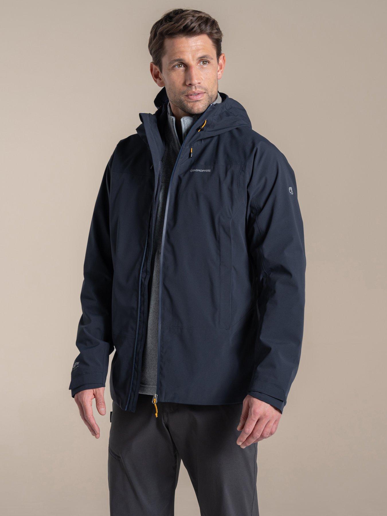 Craghoppers Mens Ponsa Waterproof Jacket - Navy