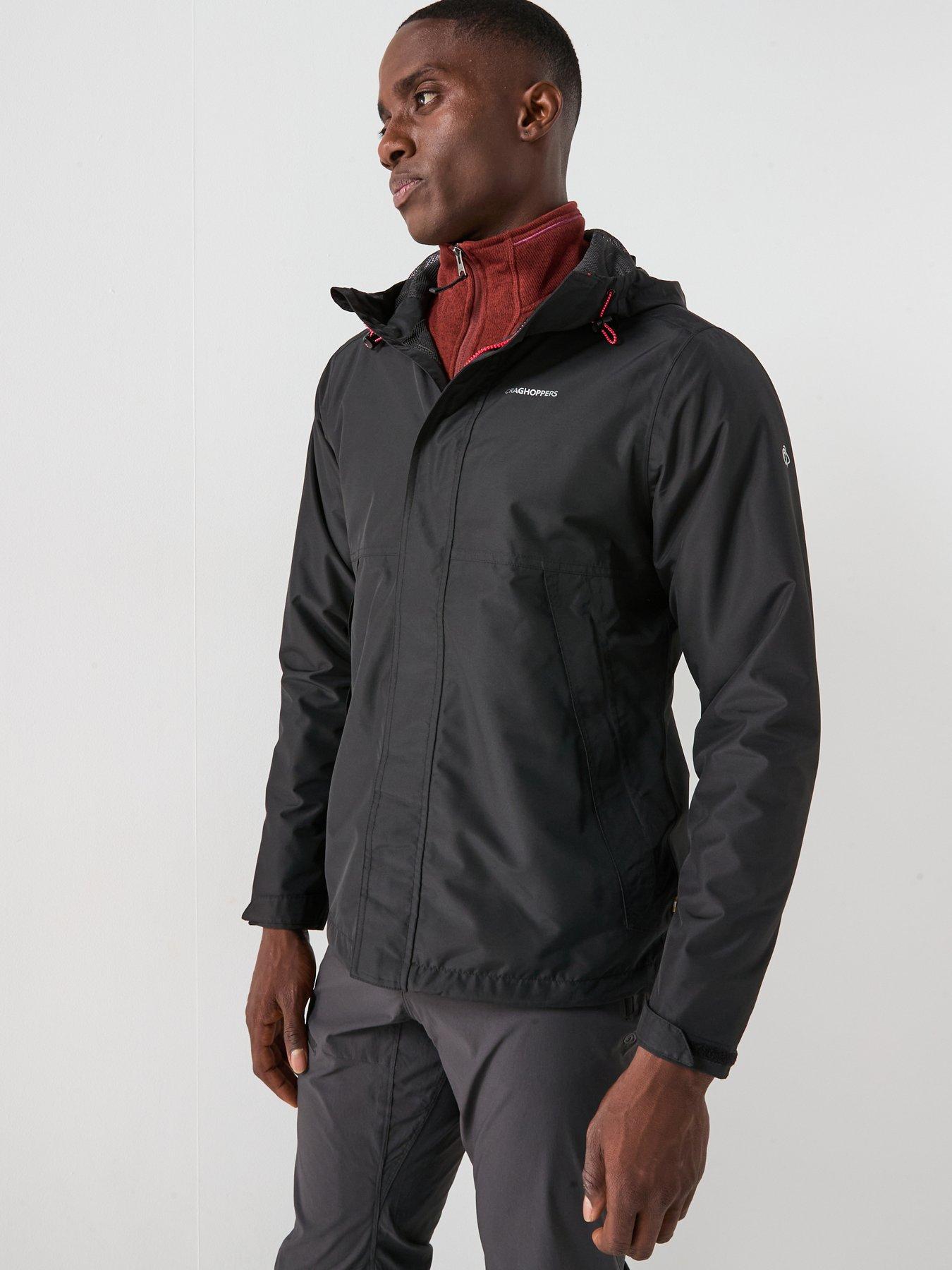 Image 1 of 6 of Craghoppers Mens Ossus Duke Of Edinburgh Waterproof Jacket - Black