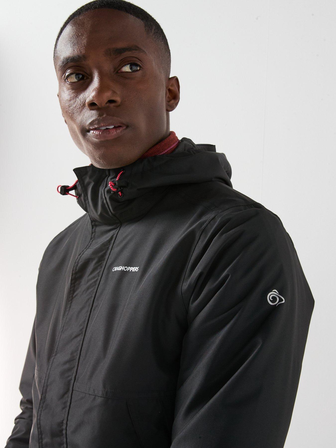 Image 4 of 6 of Craghoppers Mens Ossus Duke Of Edinburgh Waterproof Jacket - Black