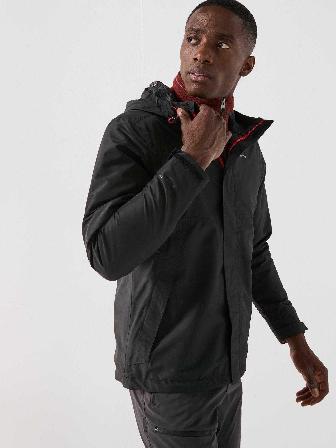 Image 5 of 6 of Craghoppers Mens Ossus Duke Of Edinburgh Waterproof Jacket - Black