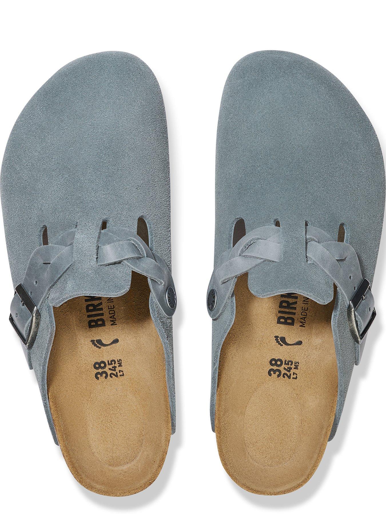 birkenstock-boston-braided-suede-clog-basalt-grayoutfit