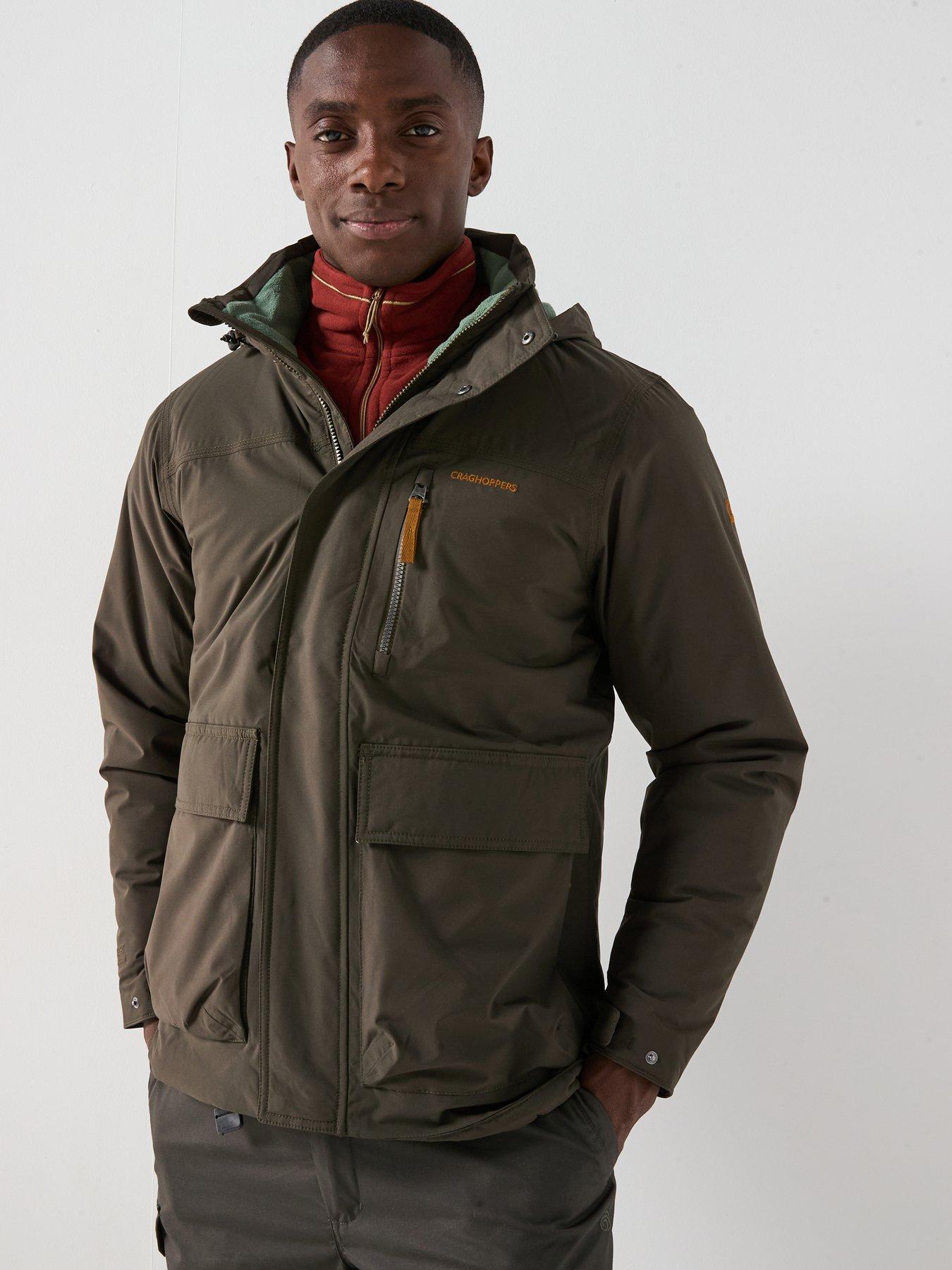 Craghoppers National Trust Padley Waterproof Jacket - Green