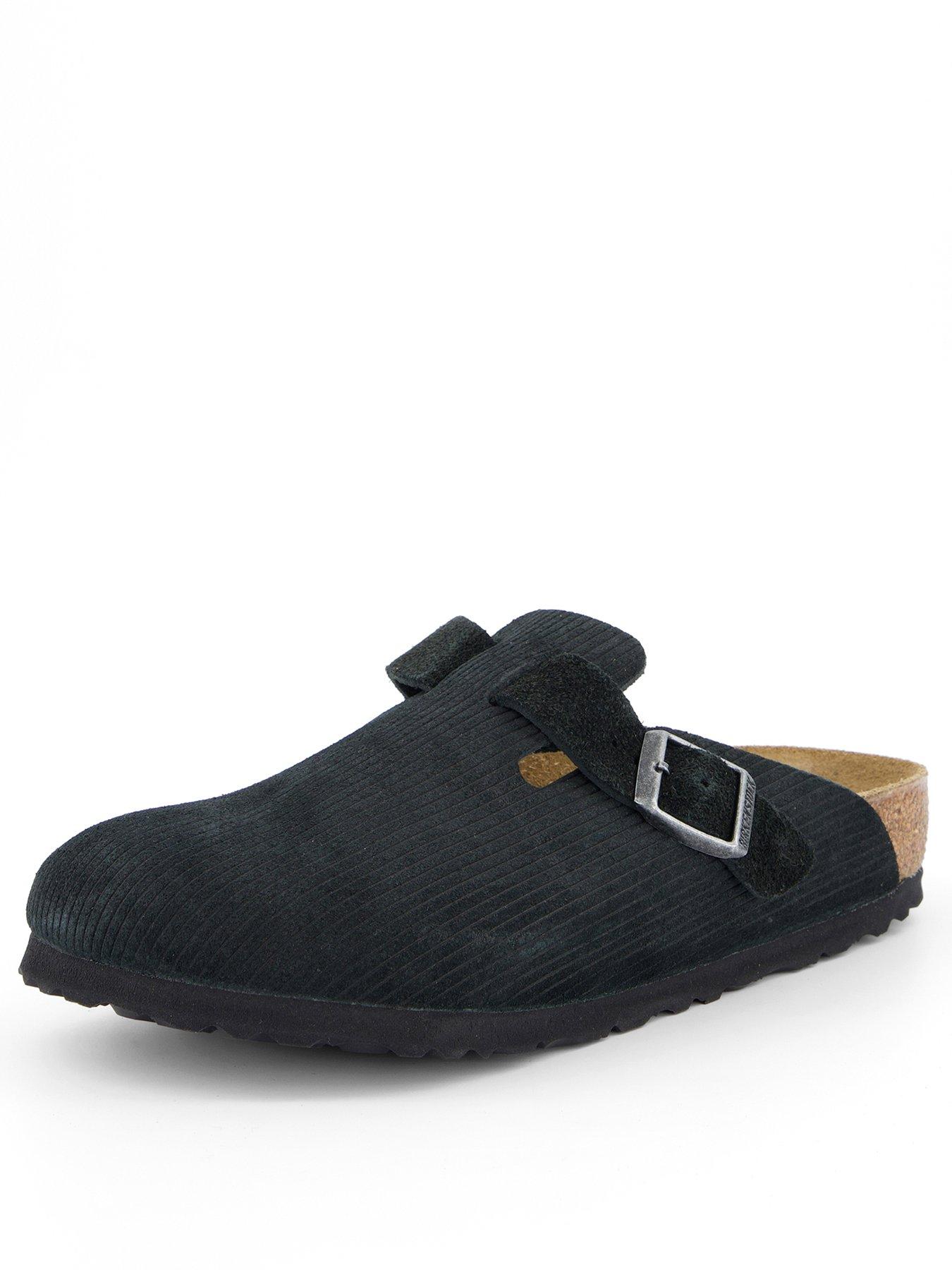 birkenstock-boston-corduroy-clog-black