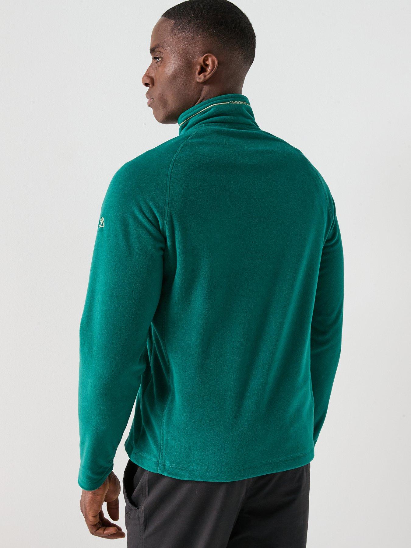 craghoppers-mens-corey-half-zip-fleece-greenstillFront