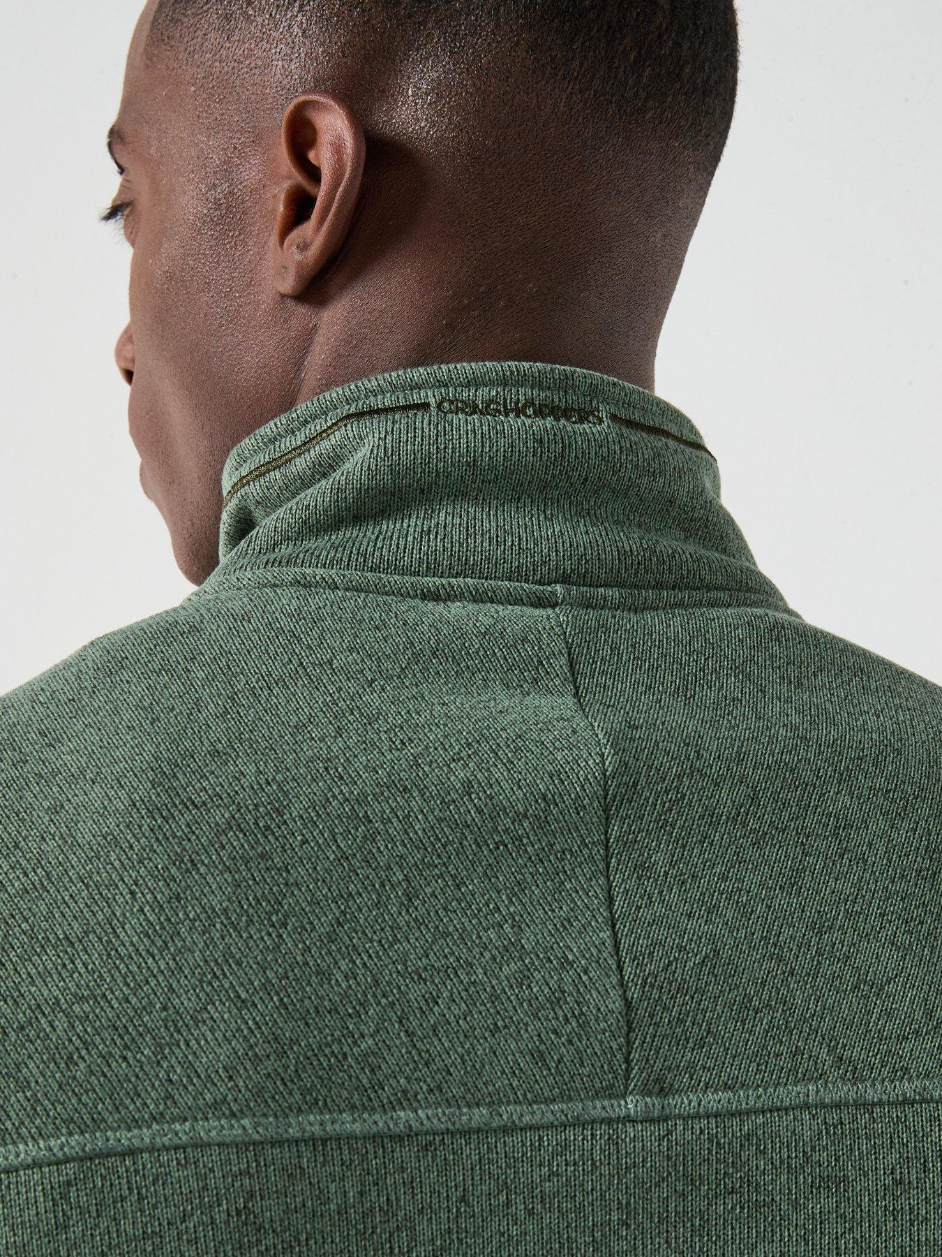 craghoppers-mens-torney-half-zip-fleece-greendetail