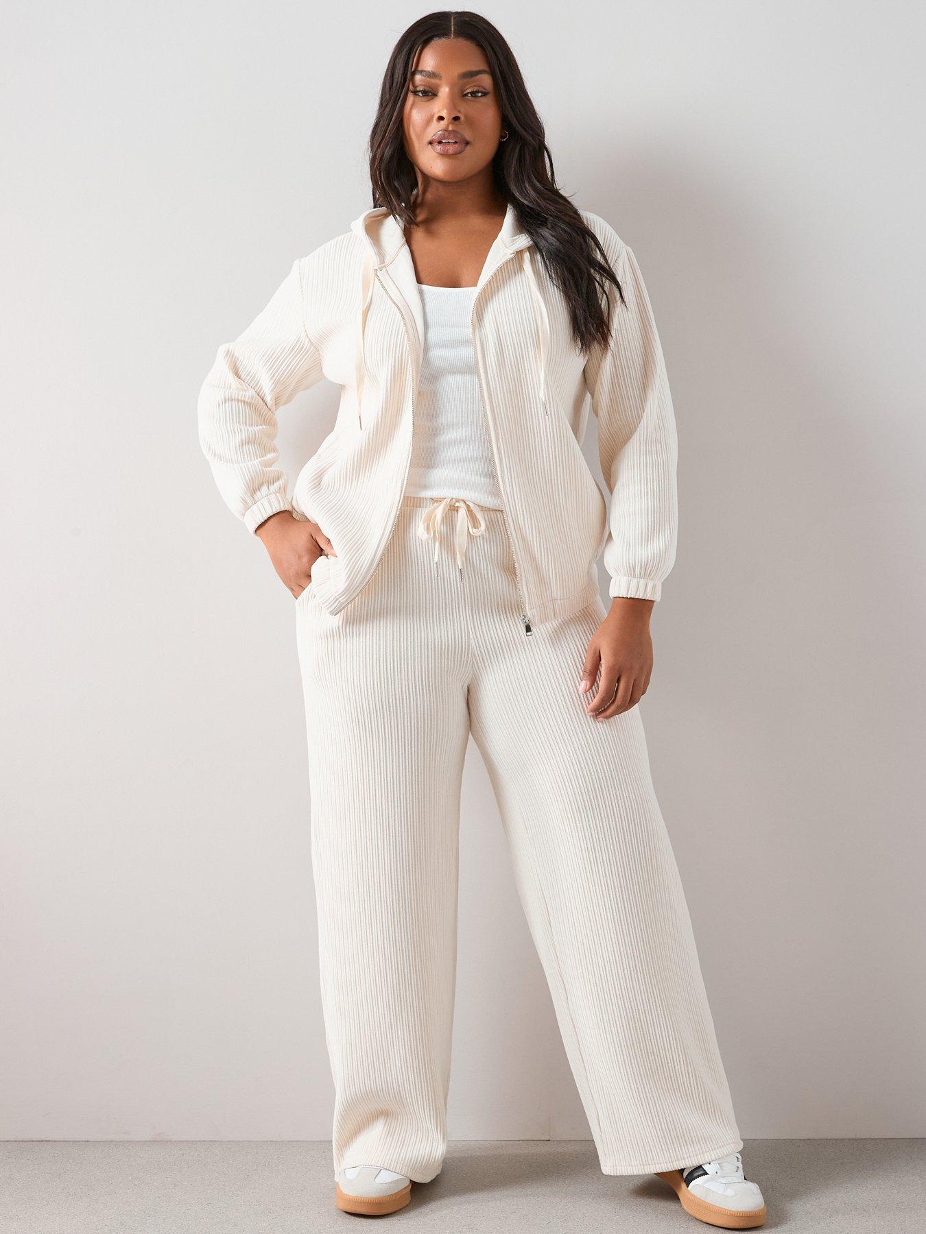 the-very-collection-curve-velour-rib-zip-through-hoodie-creamback