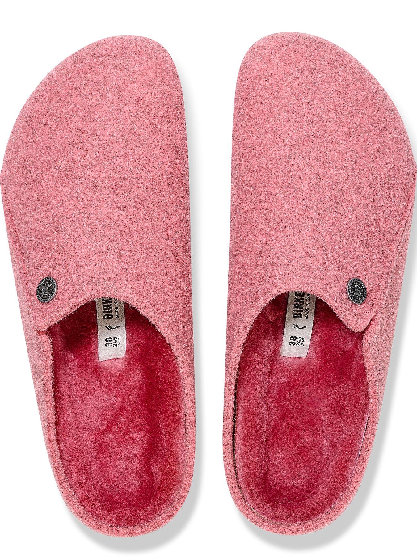 birkenstock-zermatt-rivet-split-shearling-felt-slipper-fuchsia-tulipoutfit