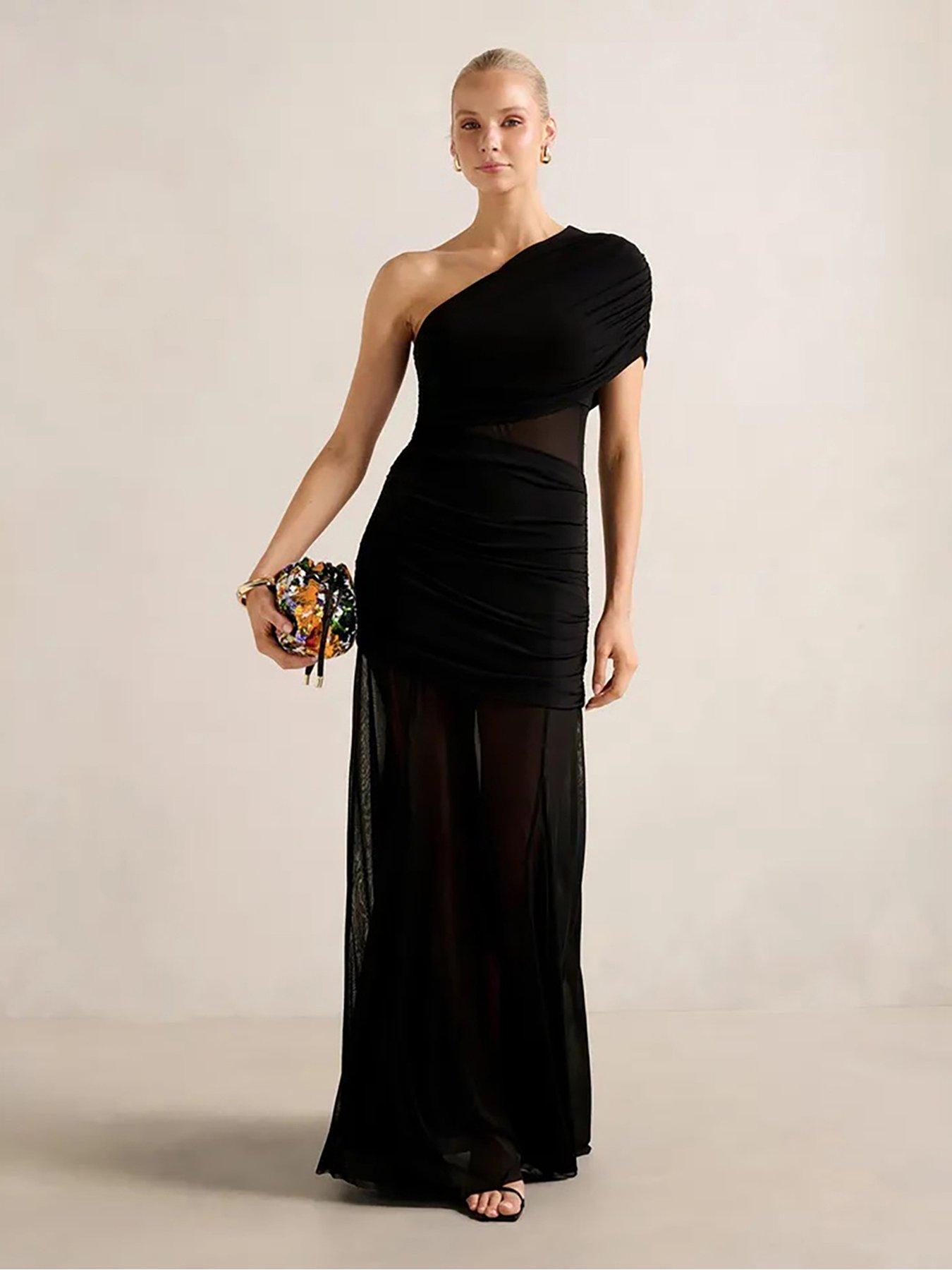 forever new one shoulder dress Flirty, fun, and a touch of elegance  all in our fabulous Tyra One Shoulder  Ruffle Bodycon Dress 