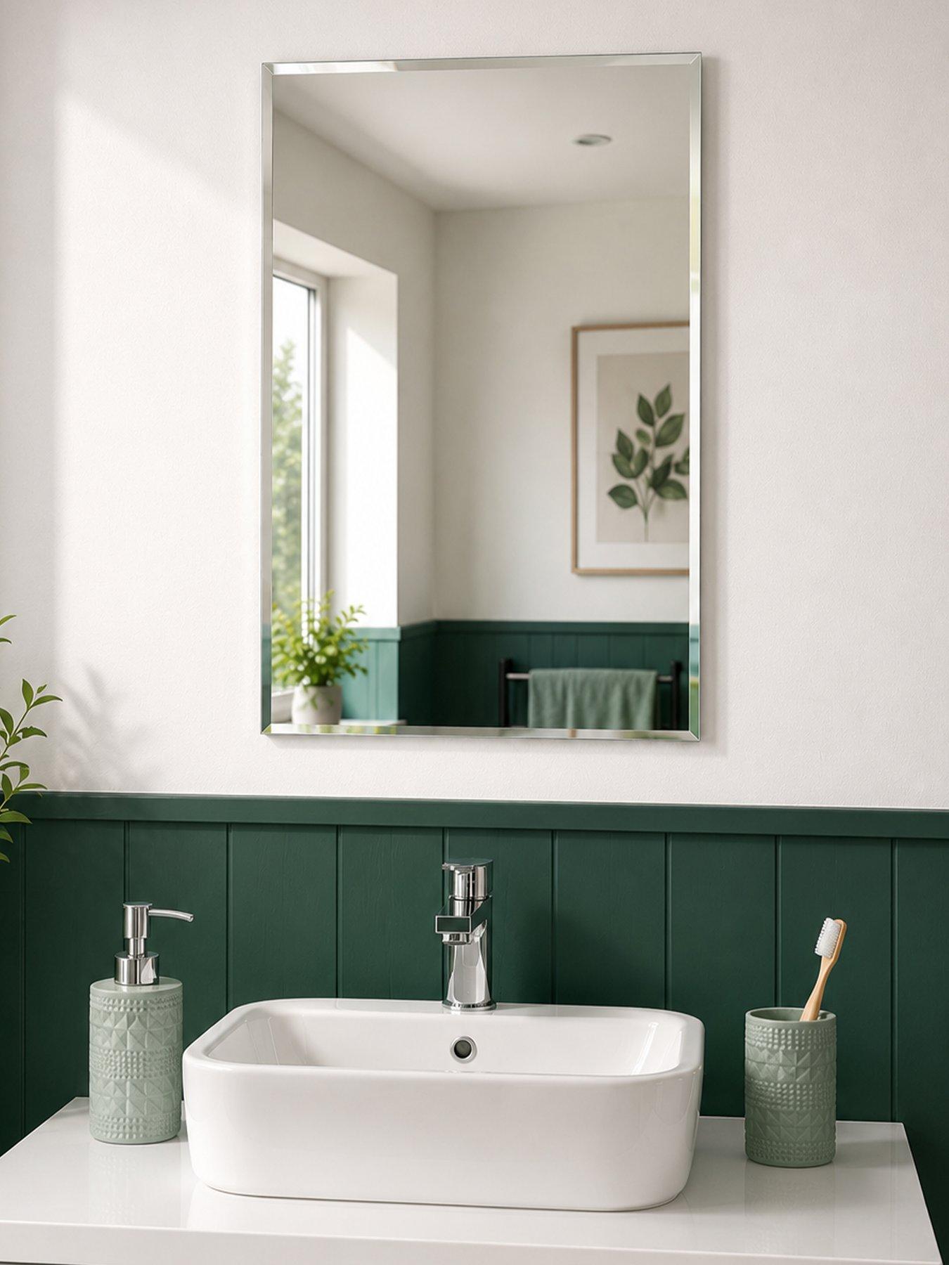 Showerdrape Fairmont Small Rectangular Mirror 60 X 45cm