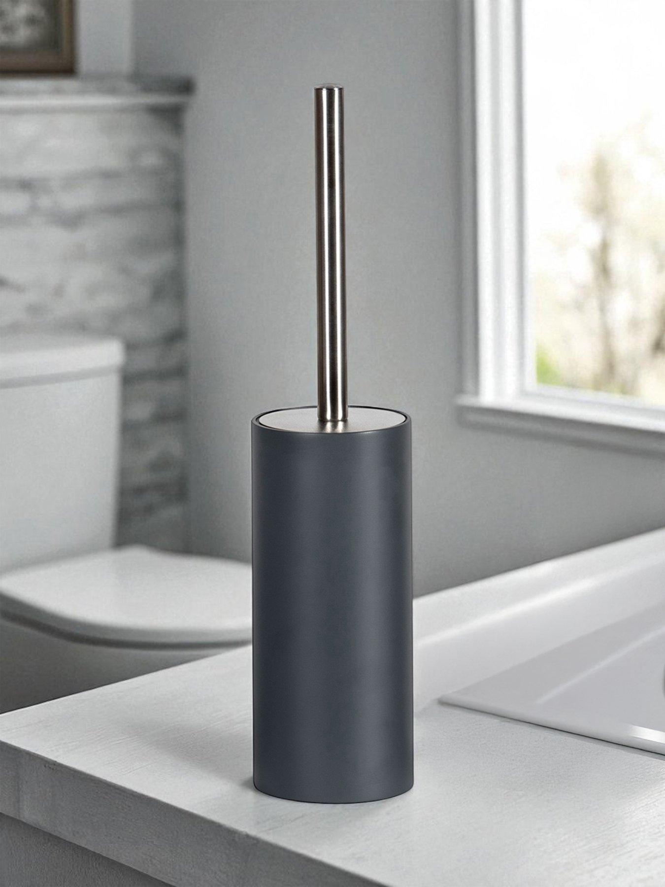 Showerdrape Alto White Toilet Brush & Holder