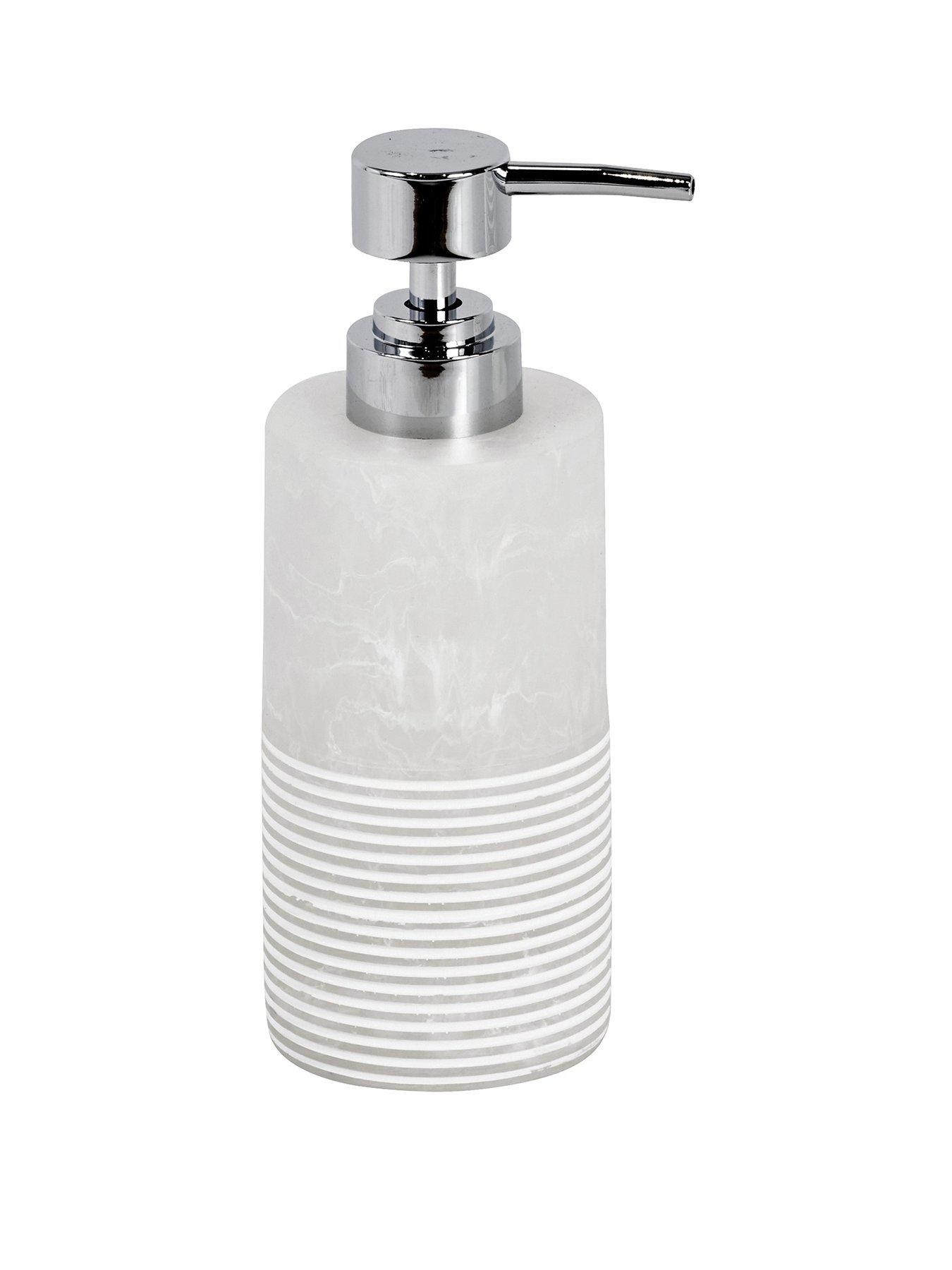 showerdrape-bianco-white-onyx-liquid-soap-dispenserstillFront