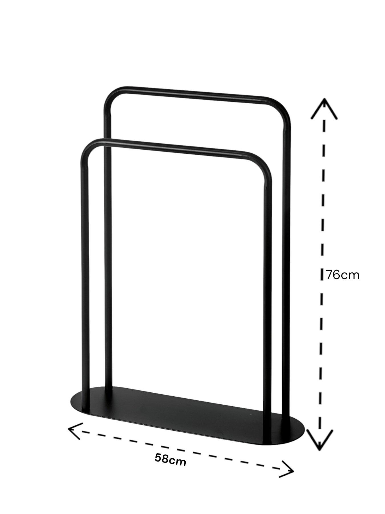 showerdrape-aspen-towel-stand-blackstillFront