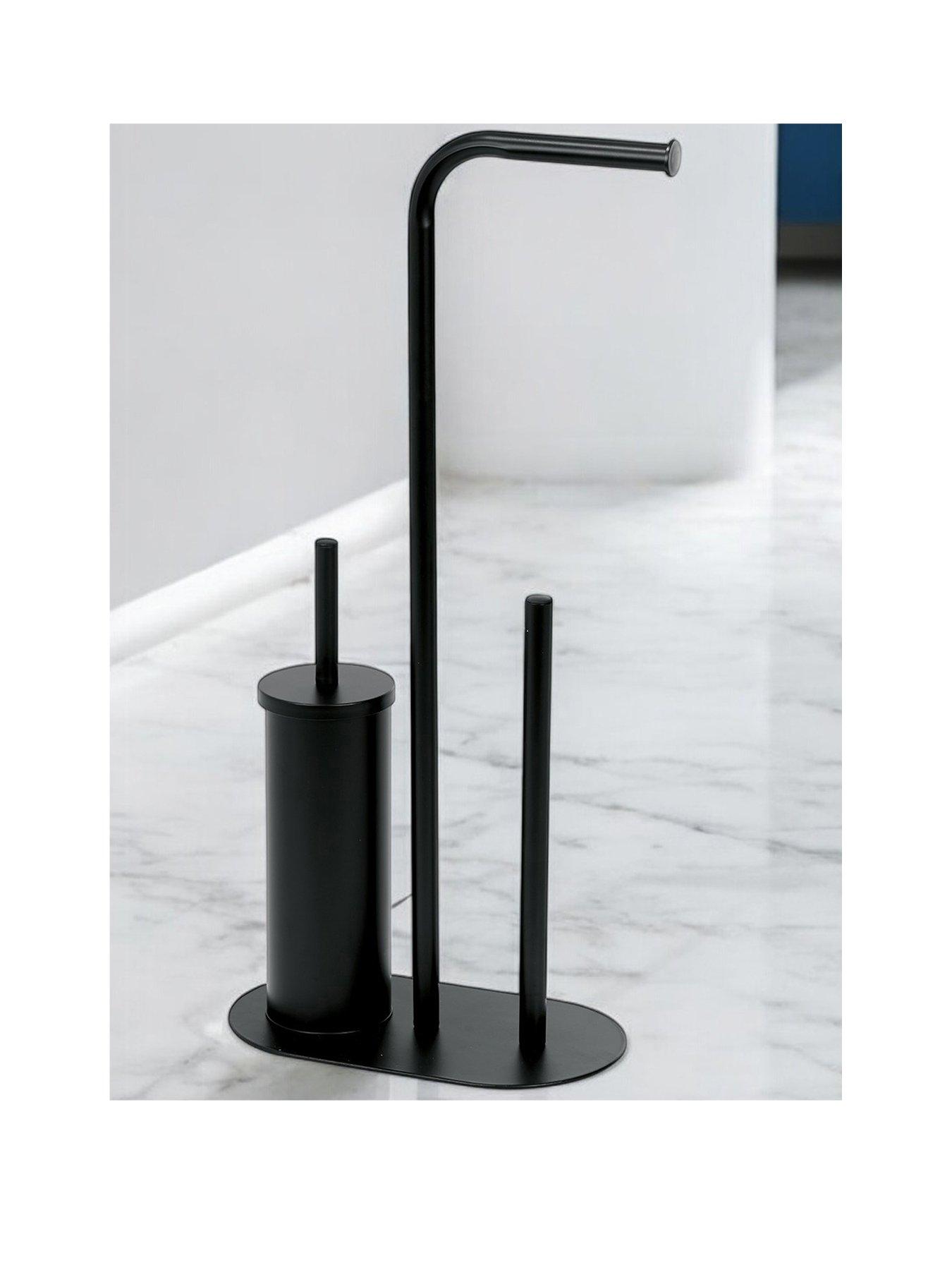 Showerdrape Aspen 3 In 1 Toilet Butler Black