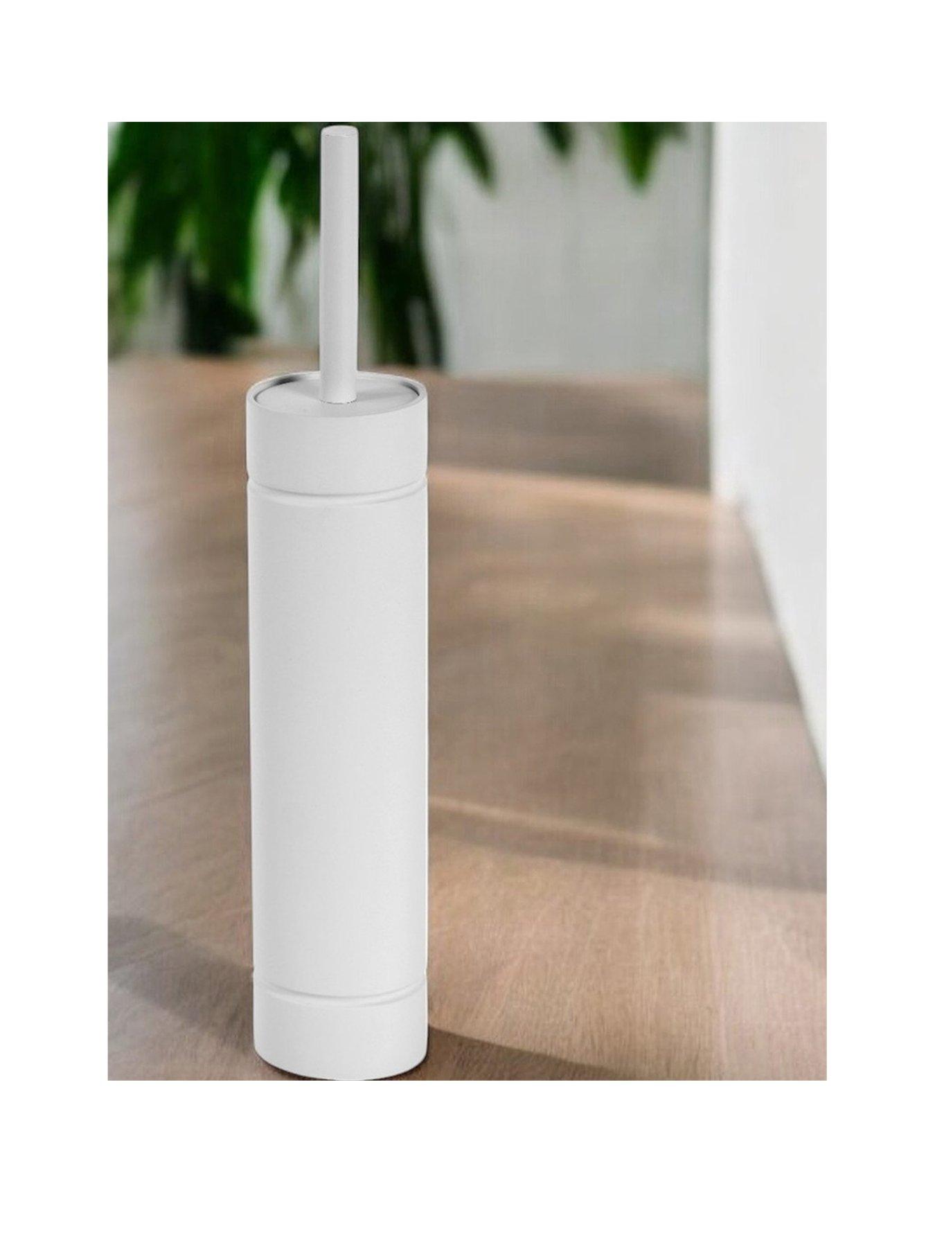 Image 1 of 3 of Showerdrape Draco Black Slimline Toilet Brush &amp; Holder