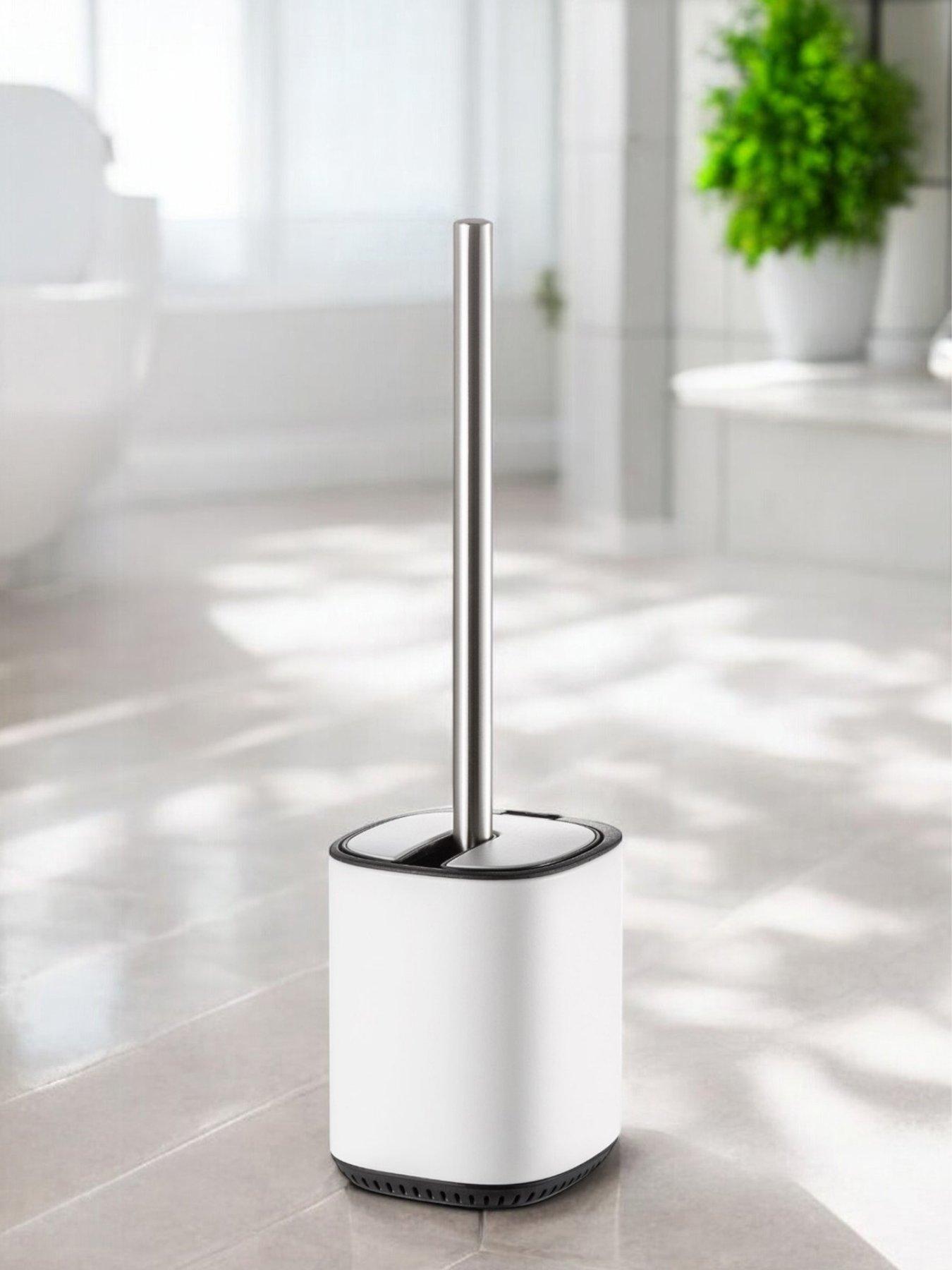 Showerdrape Echo Steel Toilet Brush  &  Holder