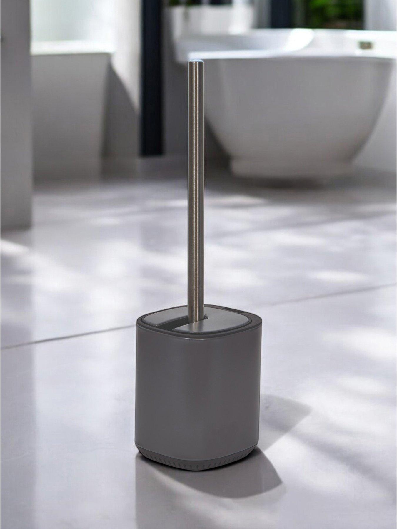 Showerdrape Echo Toilet Brush  &  Holder Satin