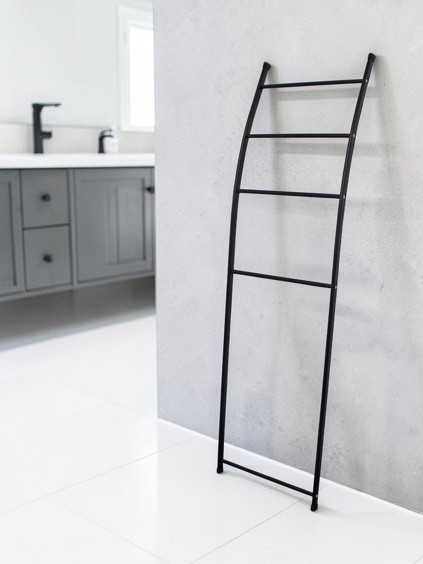 Image 1 of 3 of Showerdrape Apex Towel Ladder Black