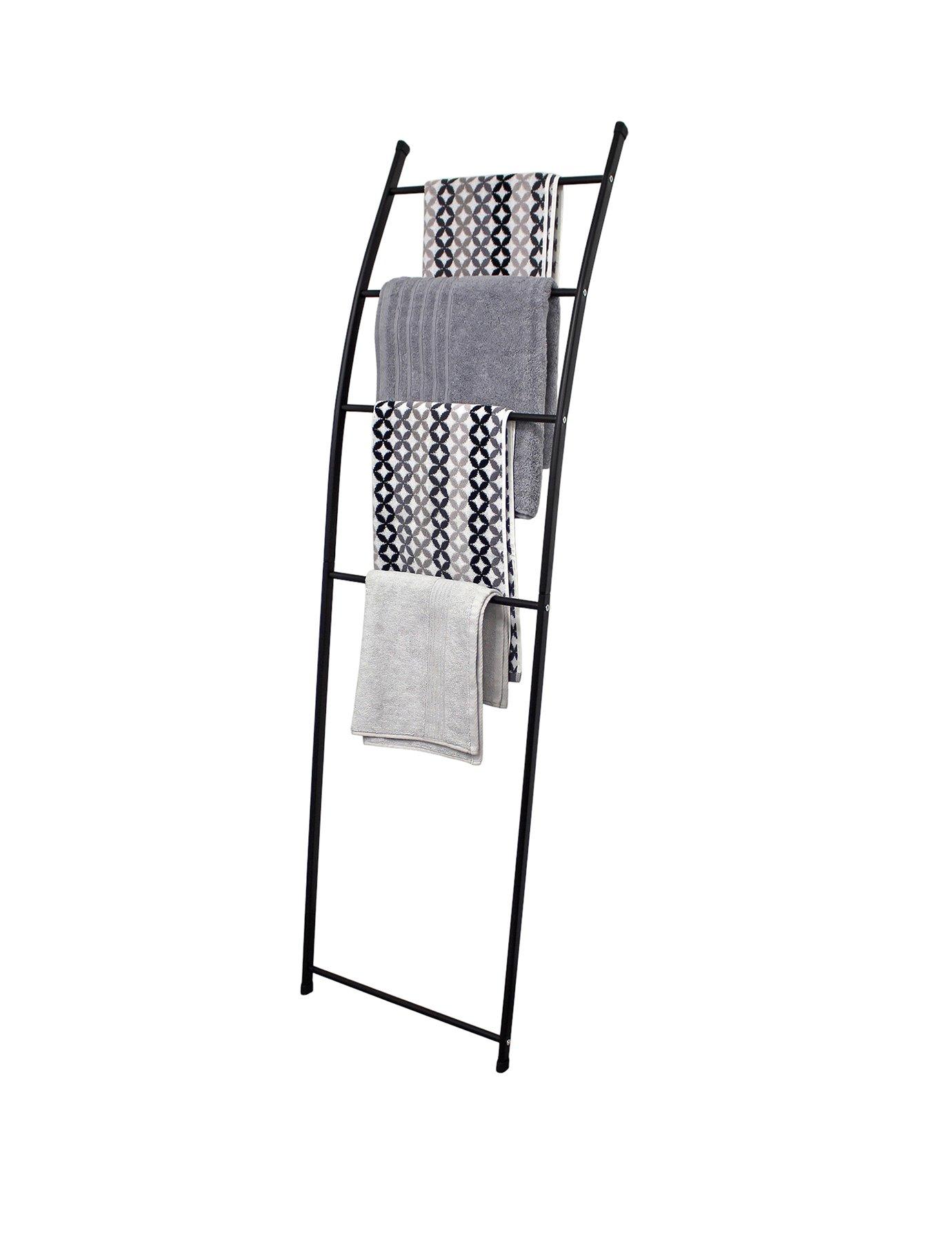 Image 2 of 3 of Showerdrape Apex Towel Ladder Black