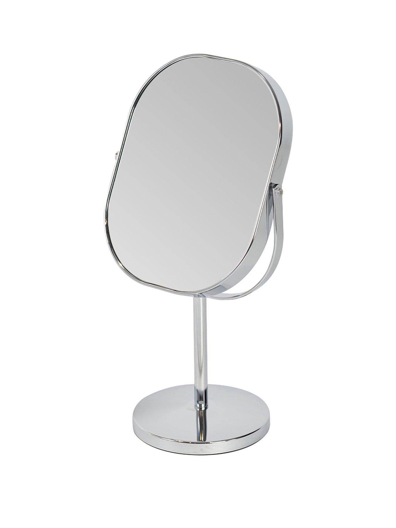 Image 2 of 3 of Showerdrape Nikon 3x Magnifying Chrome Oval Vanity Mirror