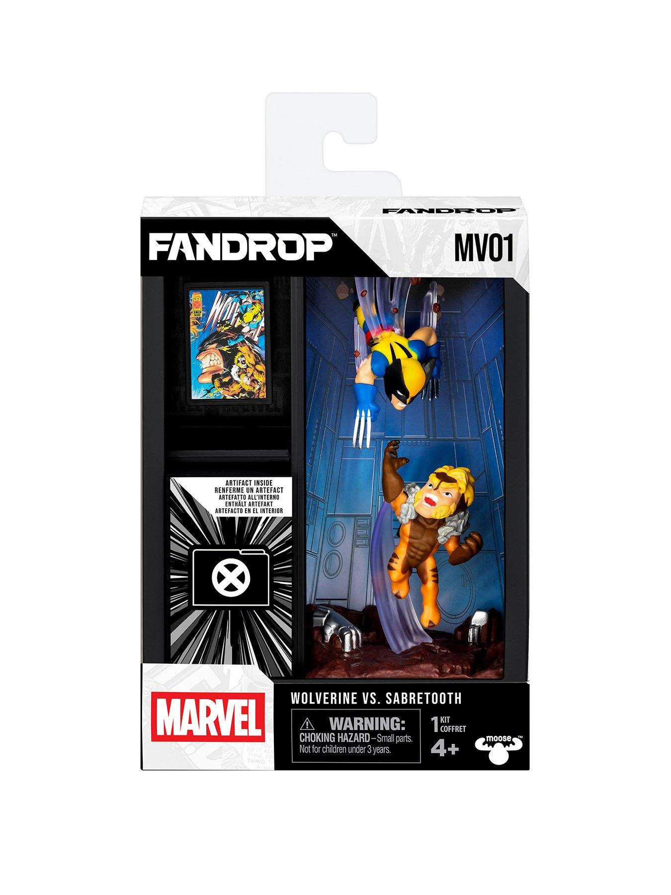 Fandrop Marvel W1 Figure 2Pk Wolverine Vs Sabretooth