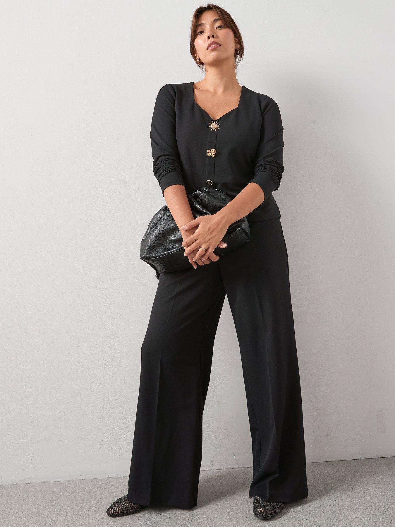 v-by-very-curve-button-detail-long-sleeve-top-blackback