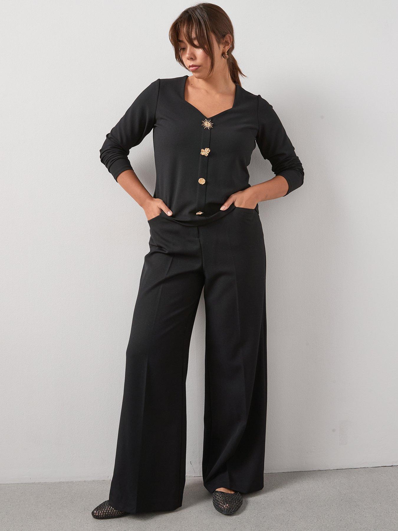 v-by-very-curve-button-detail-long-sleeve-top-blackdetail