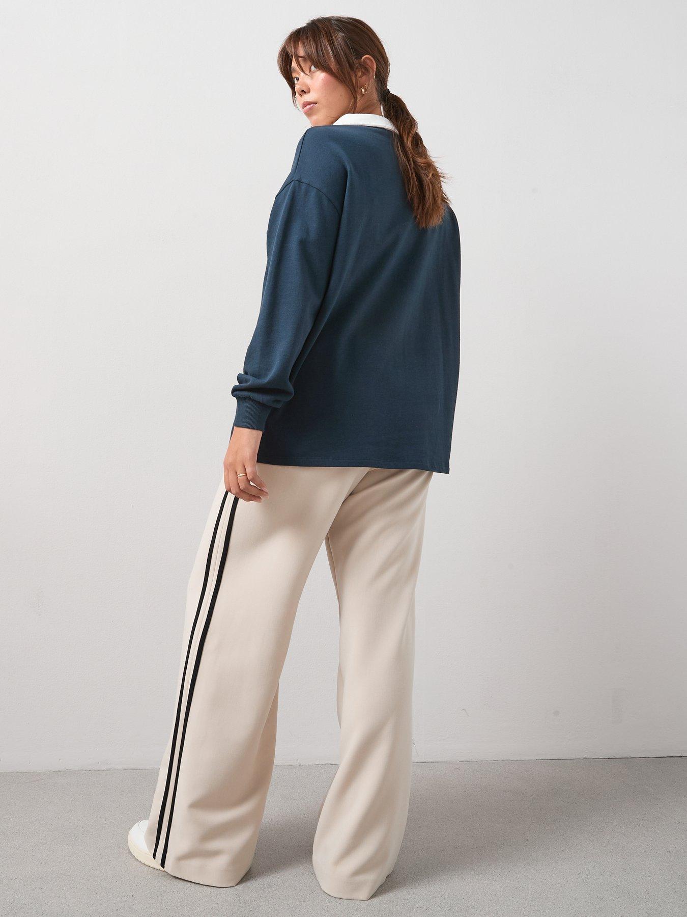 v-by-very-curve-collar-detail-rugby-top-navystillFront