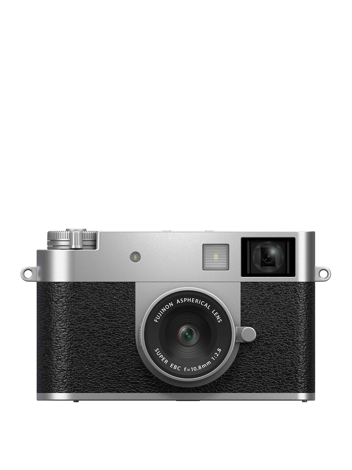 Fujifilm Fujifilm X Half 17MP Premium Fixed Lens Compact Digital Camera - Silver