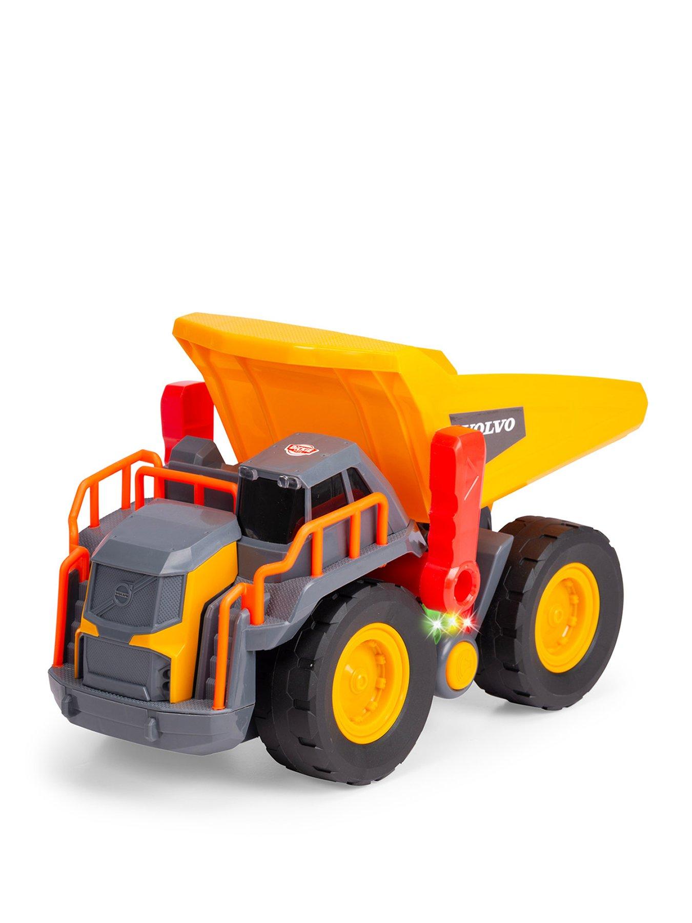 DICKIE TOYS Volvo Power Dump Truck Lights  &  Sounds