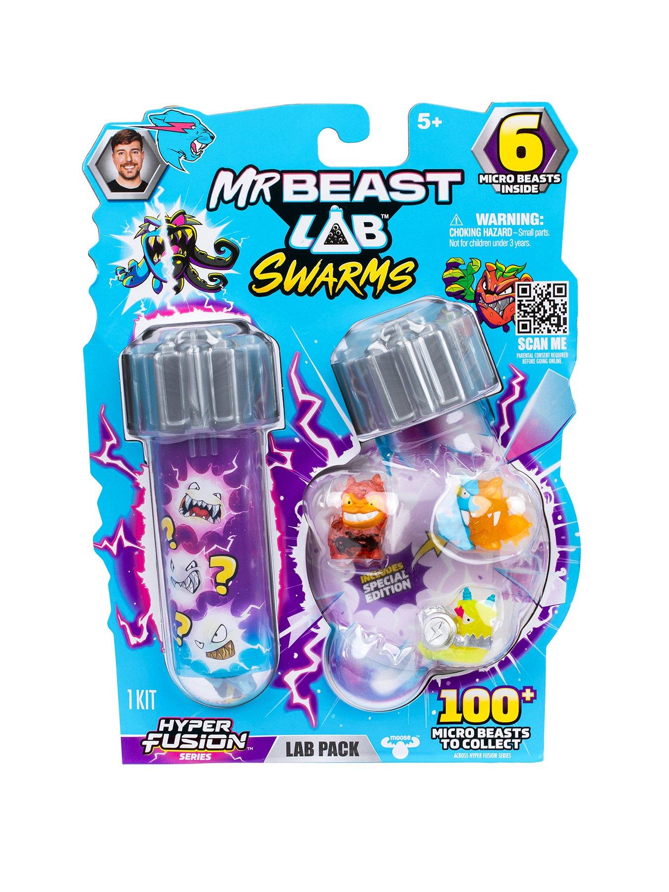 Image 1 of 1 of MrBeast Labs Mrbeast Lab Swarms Lab Pack With 6 Micro Beasts