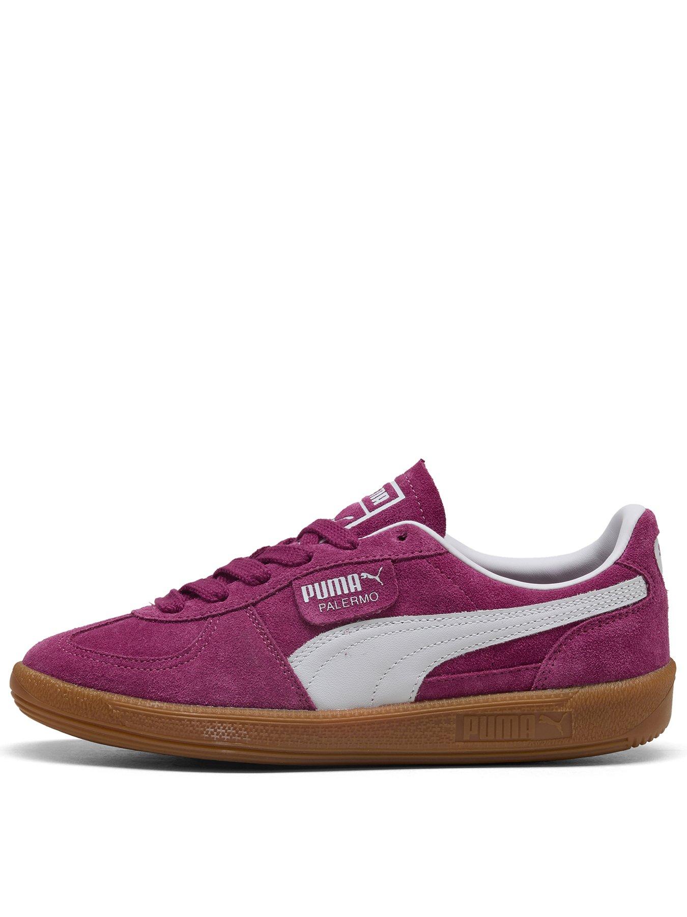 puma-womens-palermo-trainers-red