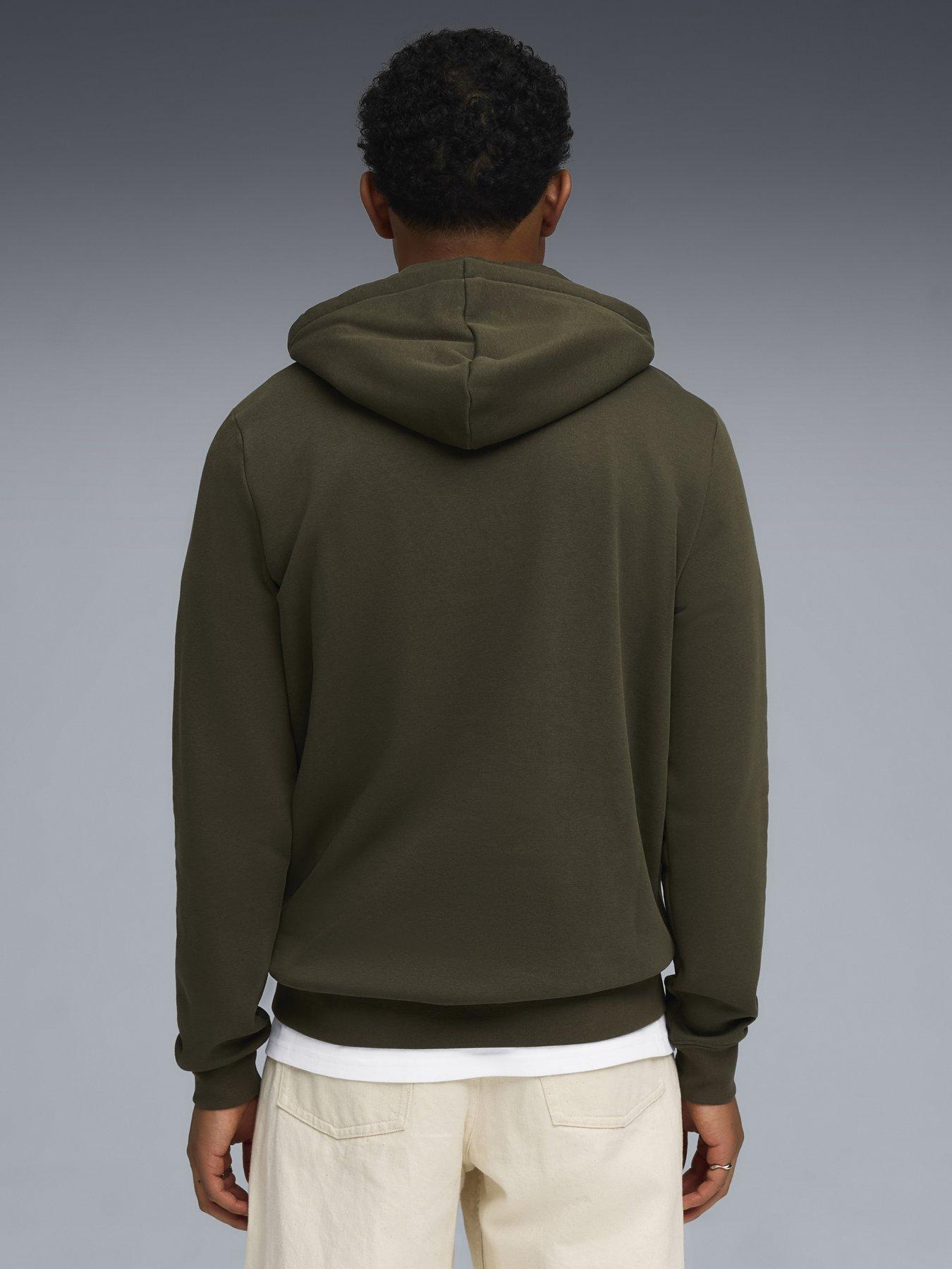 puma-mens-essentials-small-no-1-logo-hoodie-fleece-greenstillFront