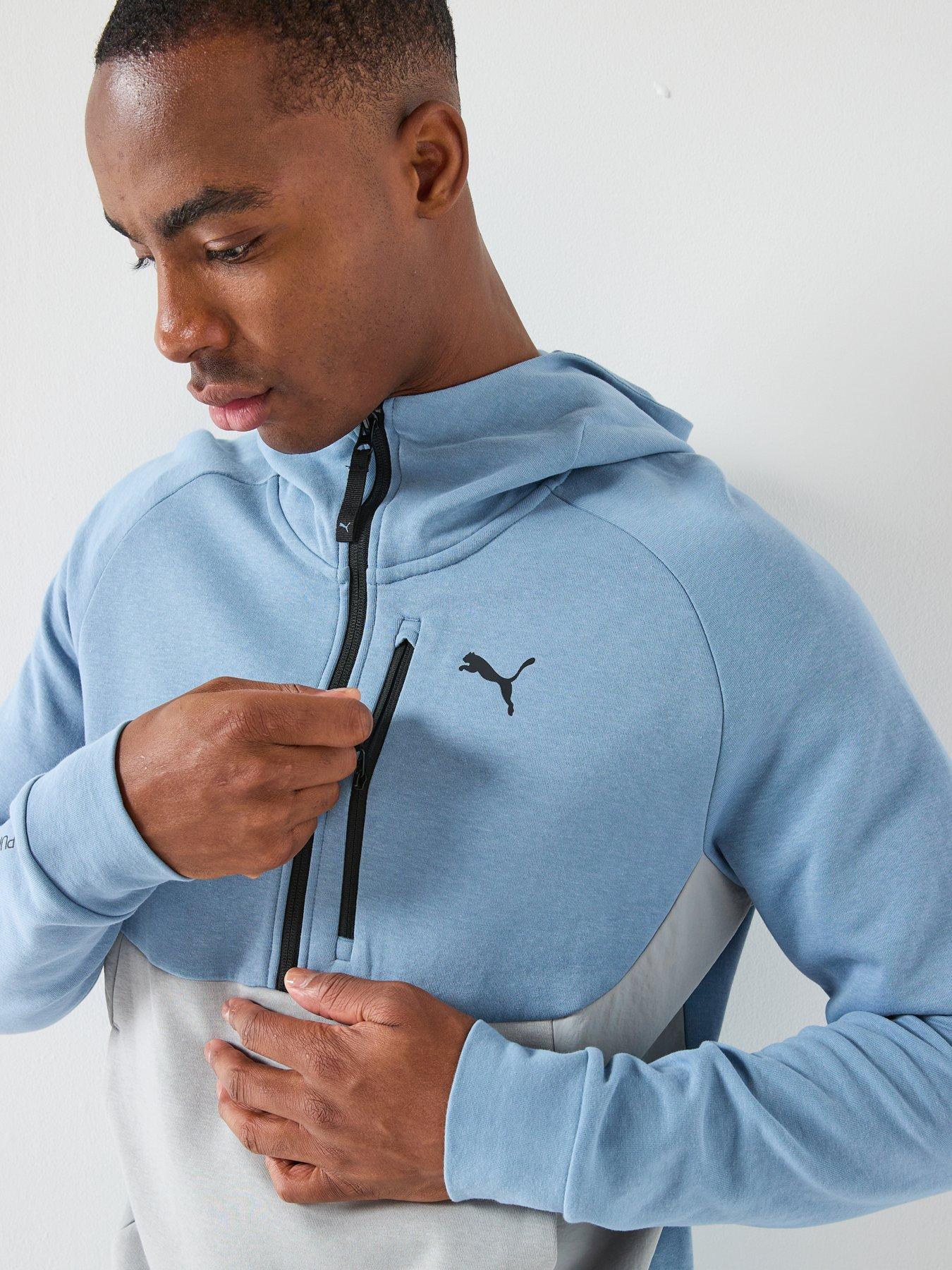 puma-mens-pumatech-half-zip-hoodie-blueoutfit