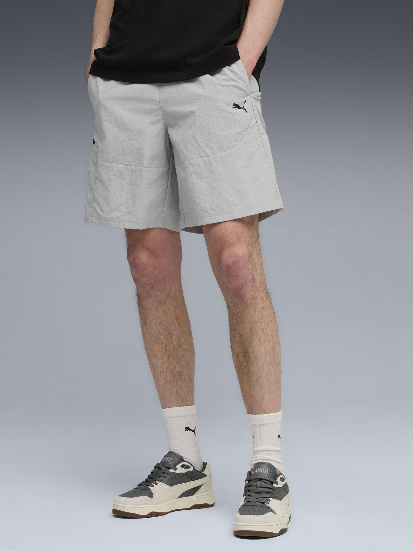 Image 1 of 5 of Puma Mens Pumatech Woven Shorts - Grey