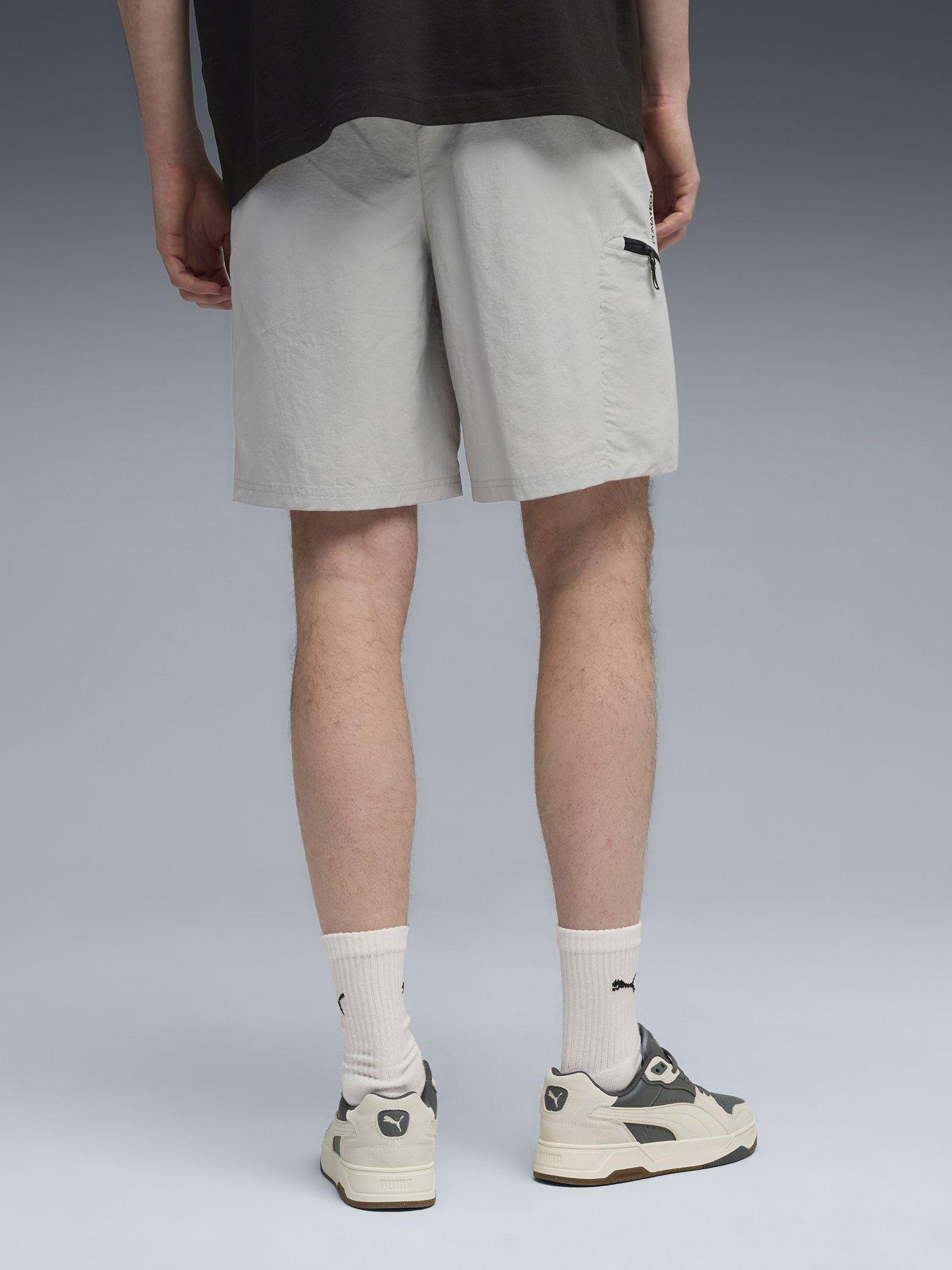 Image 2 of 5 of Puma Mens Pumatech Woven Shorts - Grey