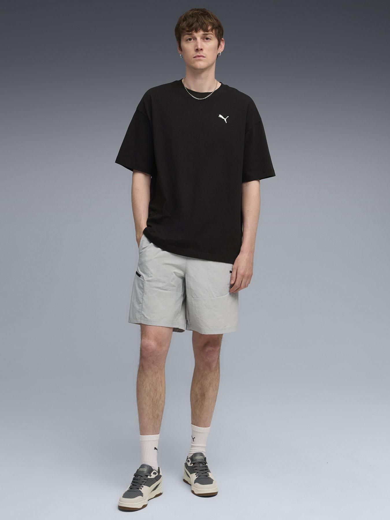 Image 3 of 5 of Puma Mens Pumatech Woven Shorts - Grey