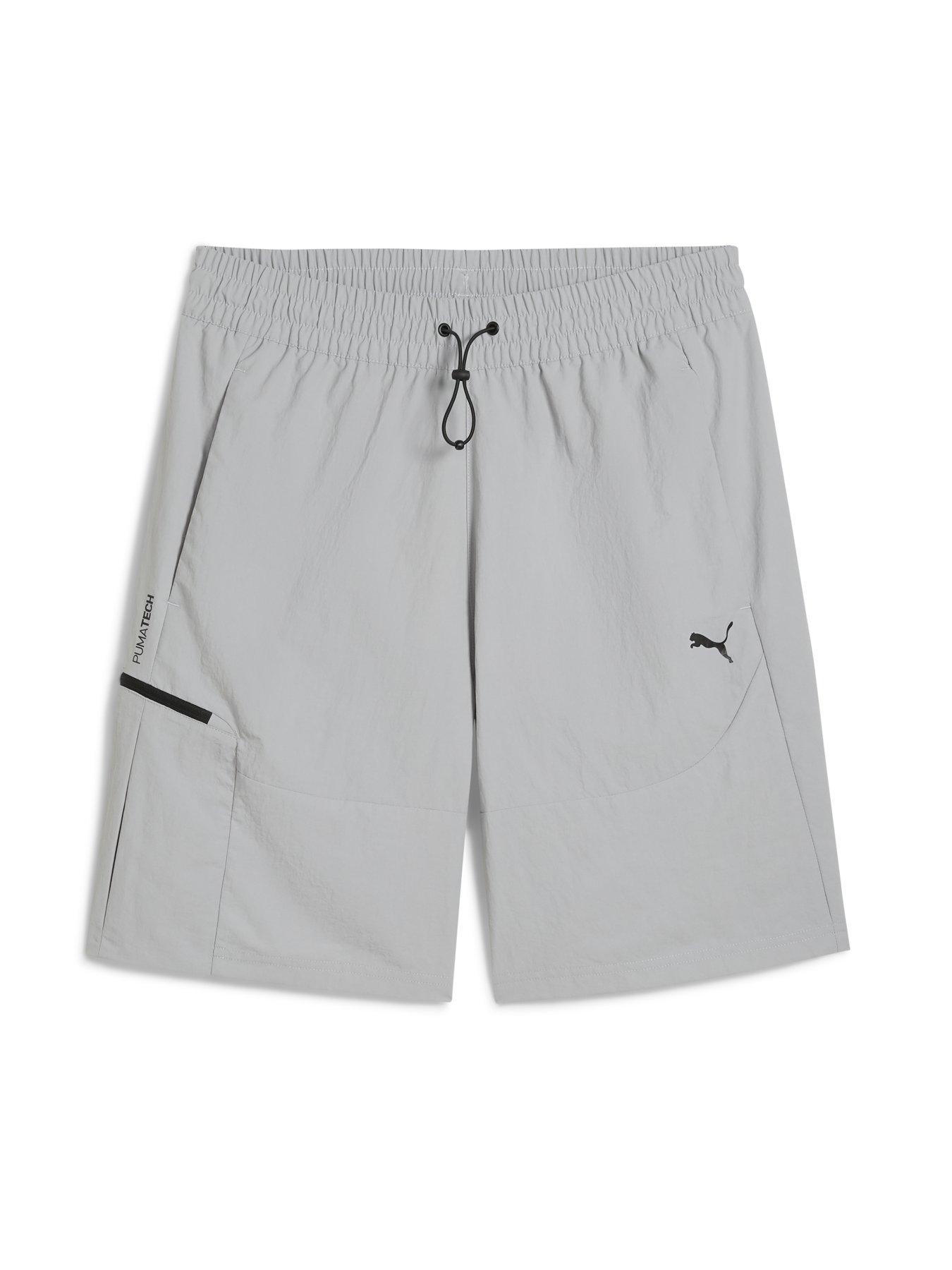 Image 4 of 5 of Puma Mens Pumatech Woven Shorts - Grey