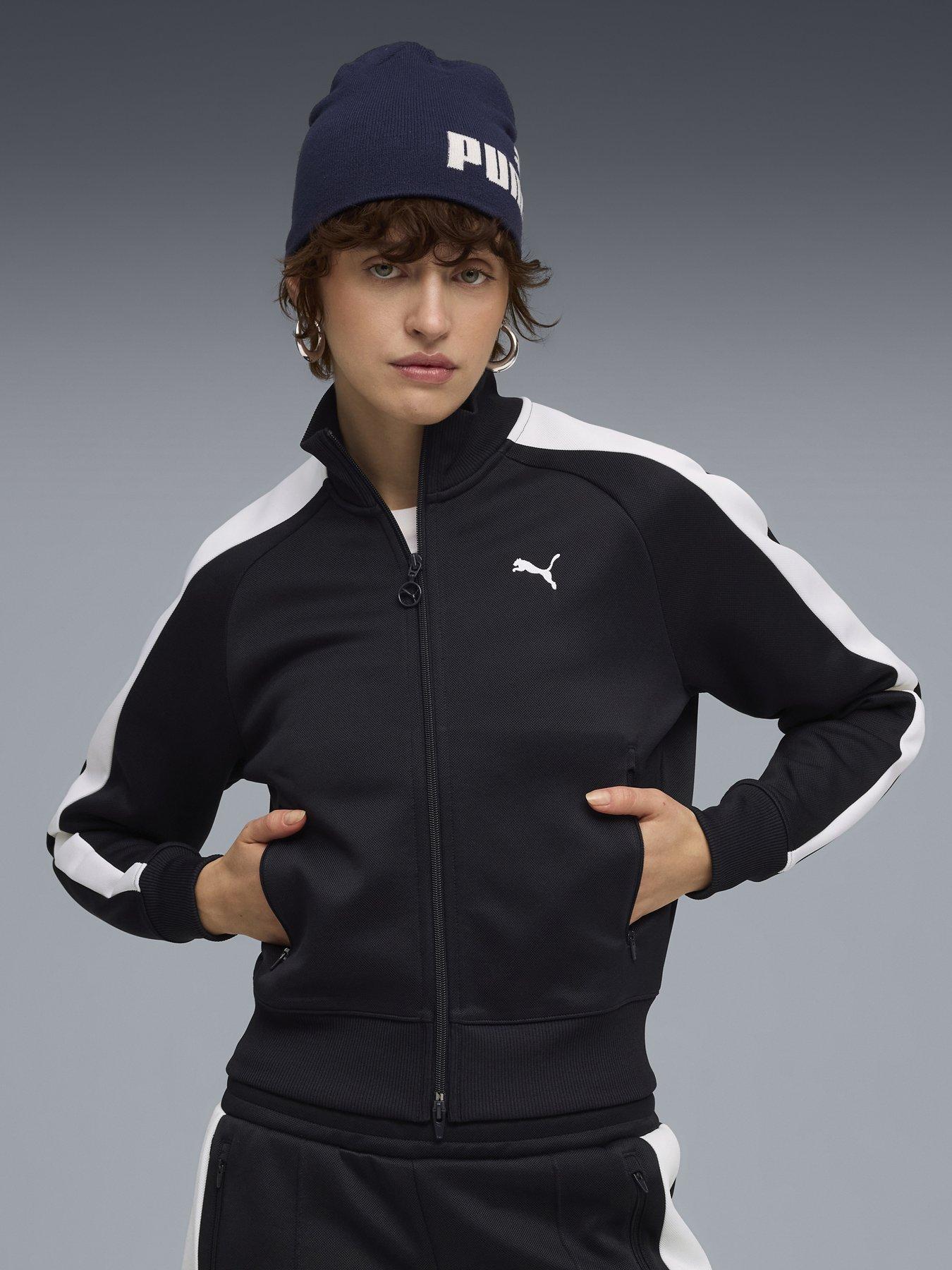 Image 1 of 5 of Puma T7 Always On Short Track Jacket - Blue