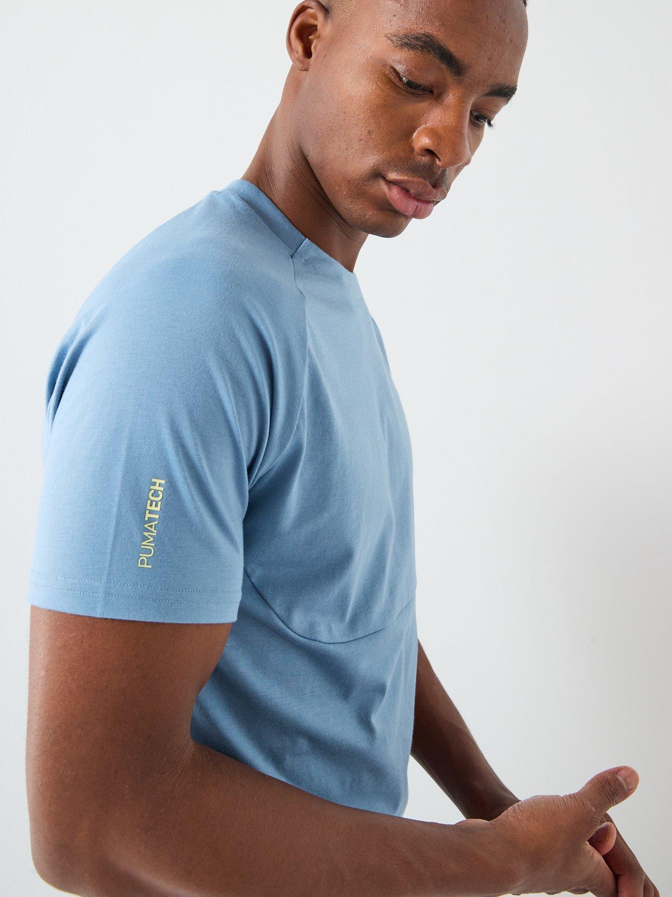 Image 4 of 5 of Puma Pumatech Pocket Tee - Blue