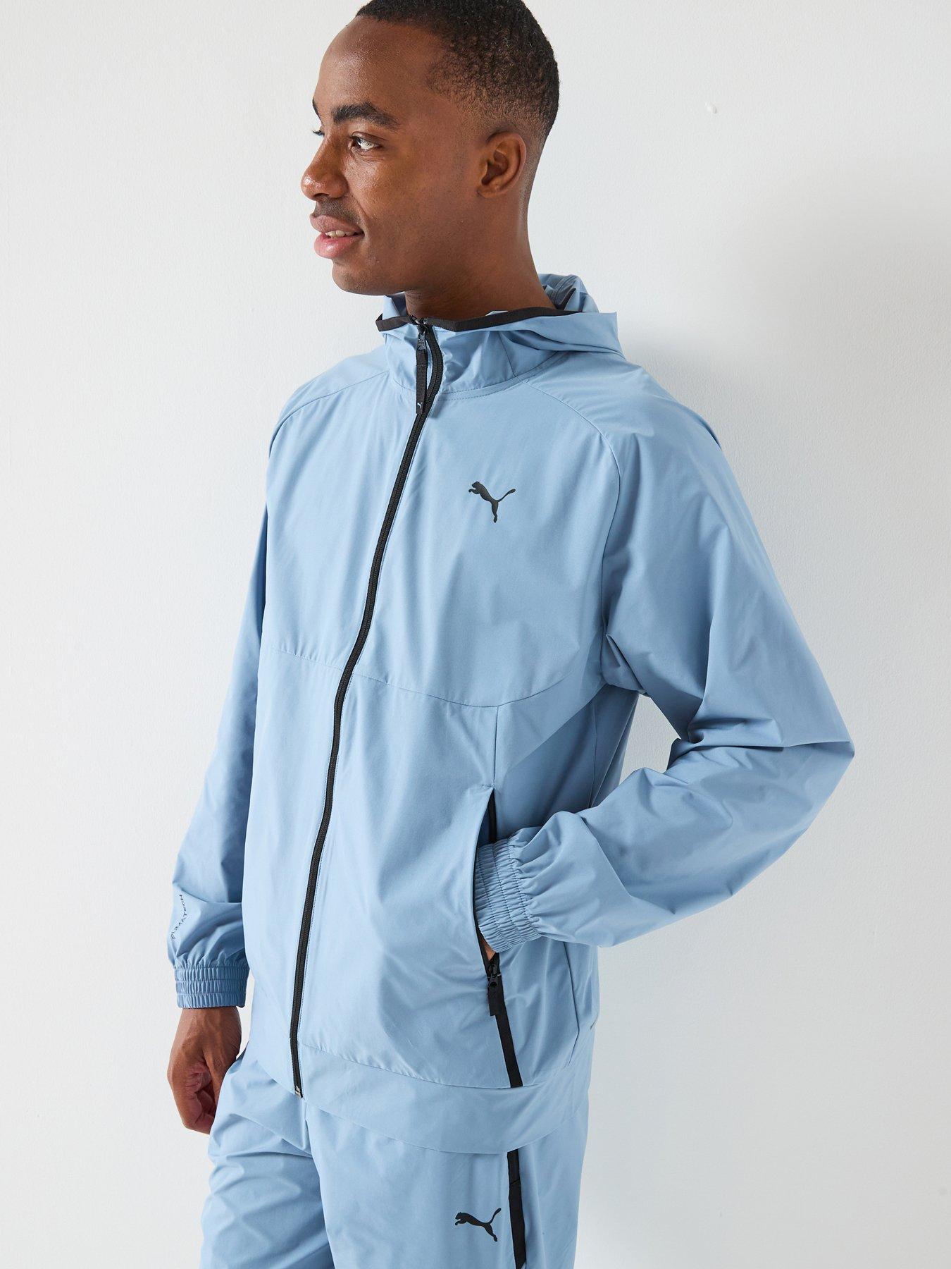Image 1 of 5 of Puma Pumatech Relaxed Track Jacket - Blue
