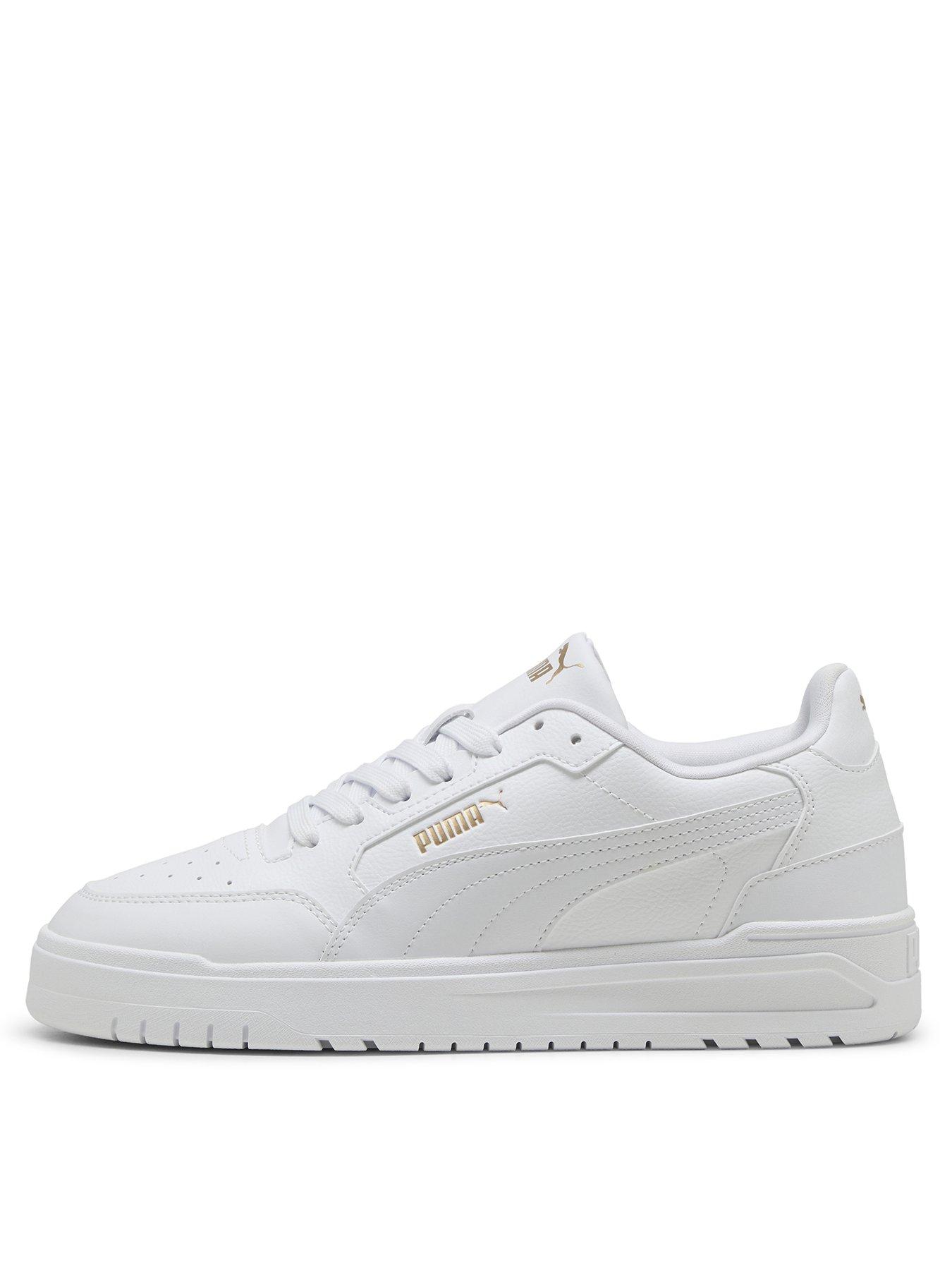 Puma Unisex Shuffle Downtown Trainers - White