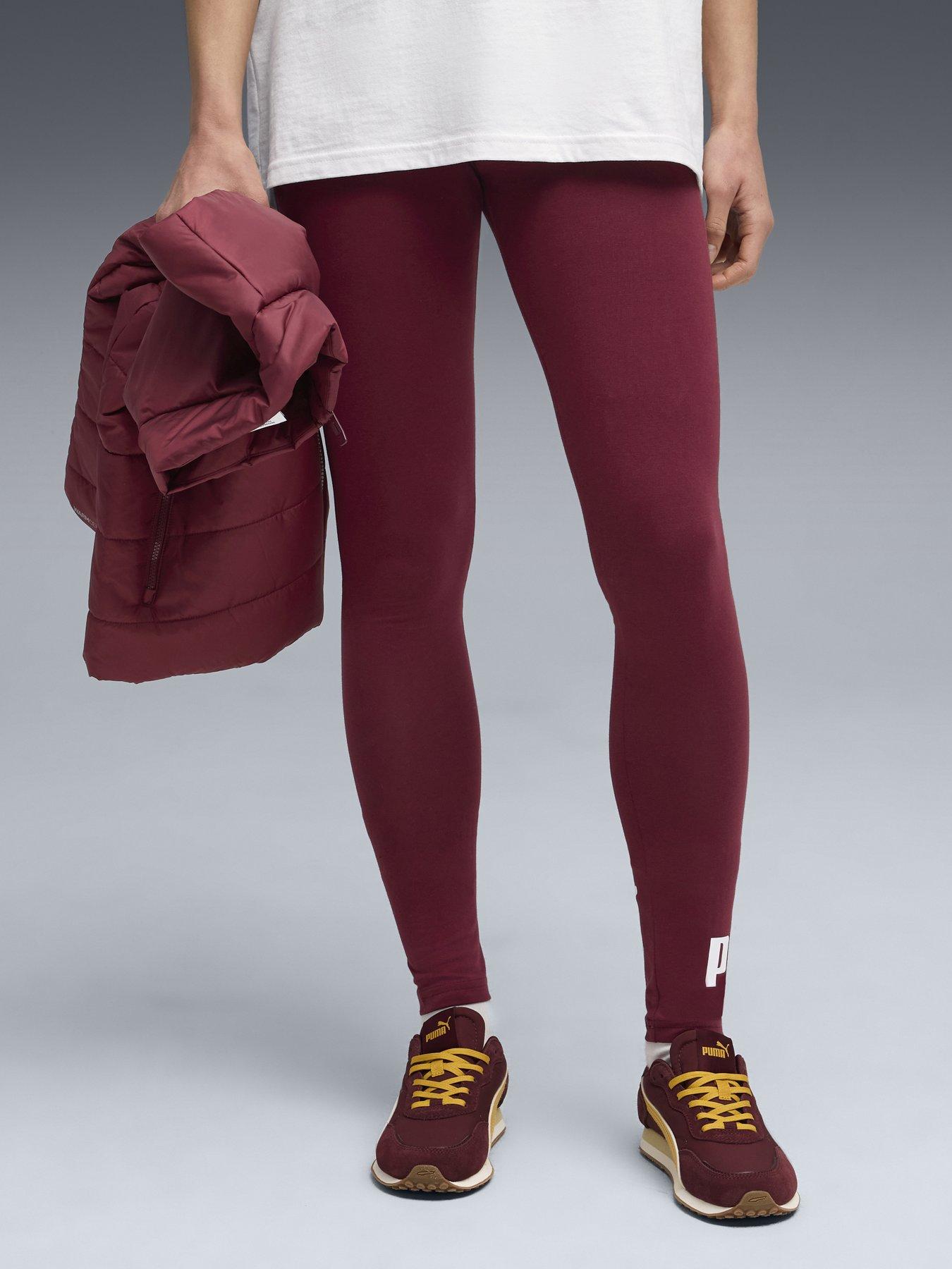 puma-womens-essentials-no-1-logo-leggings-red