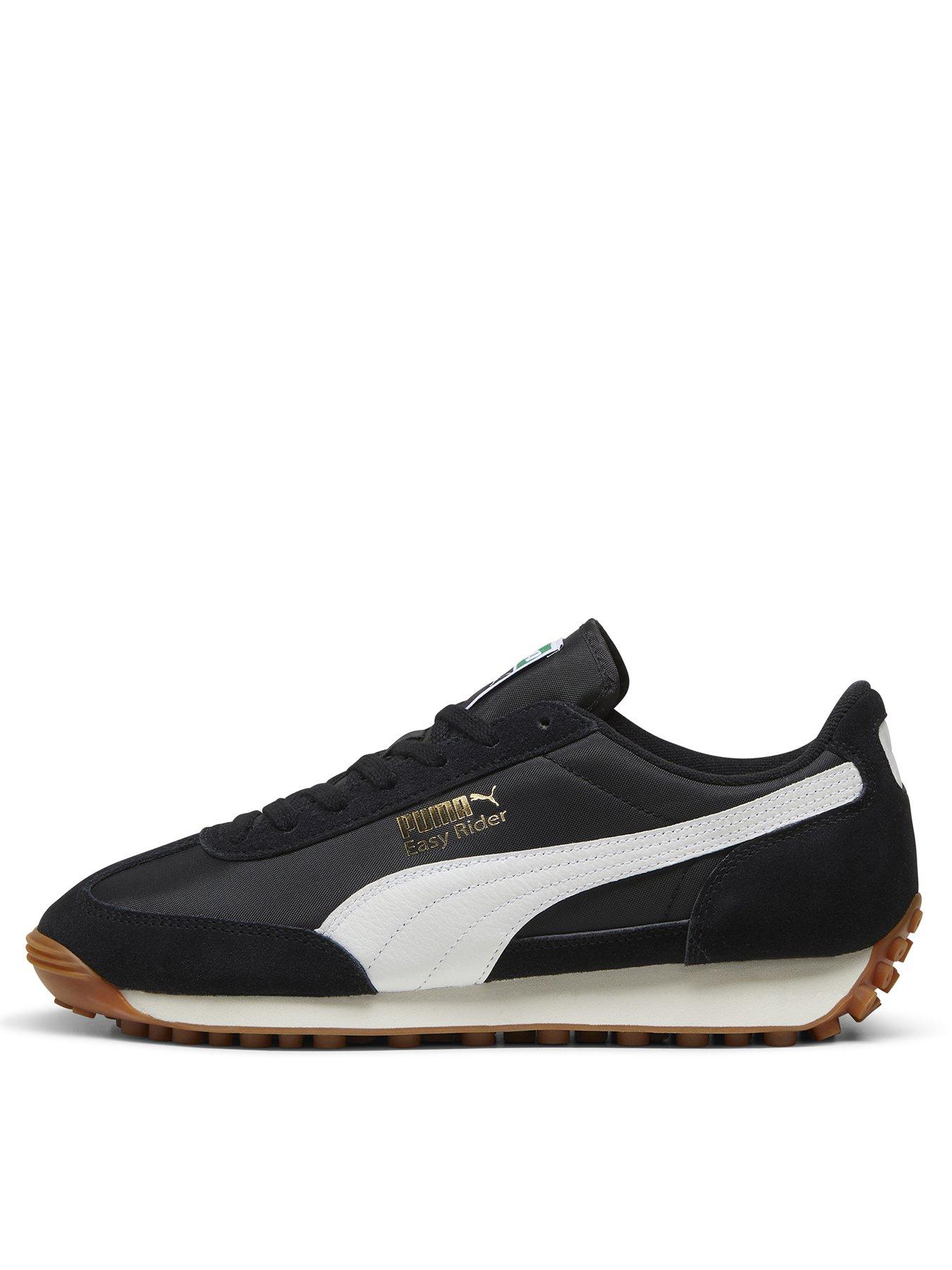Puma Unisex Easy Rider Vintage Trainers - Black