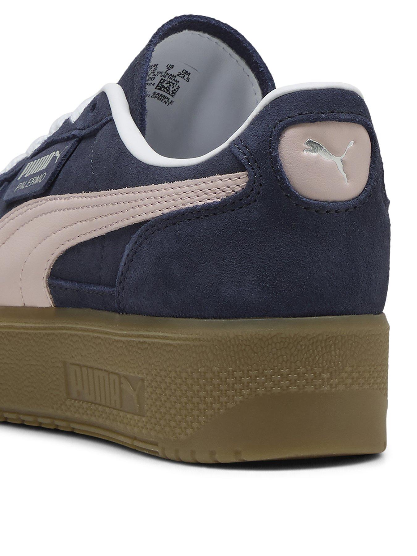 Image 2 of 6 of Puma Women's Palermo Elevata Trainers - Navy