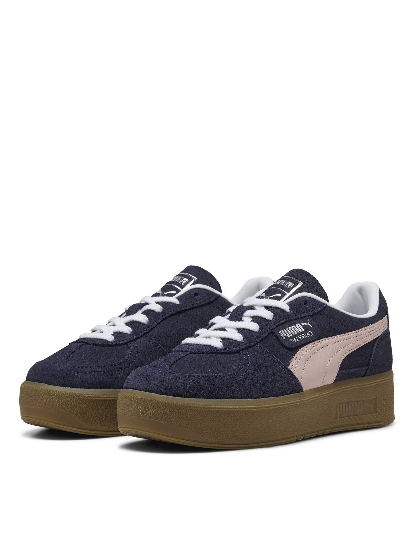 Image 3 of 6 of Puma Women's Palermo Elevata Trainers - Navy