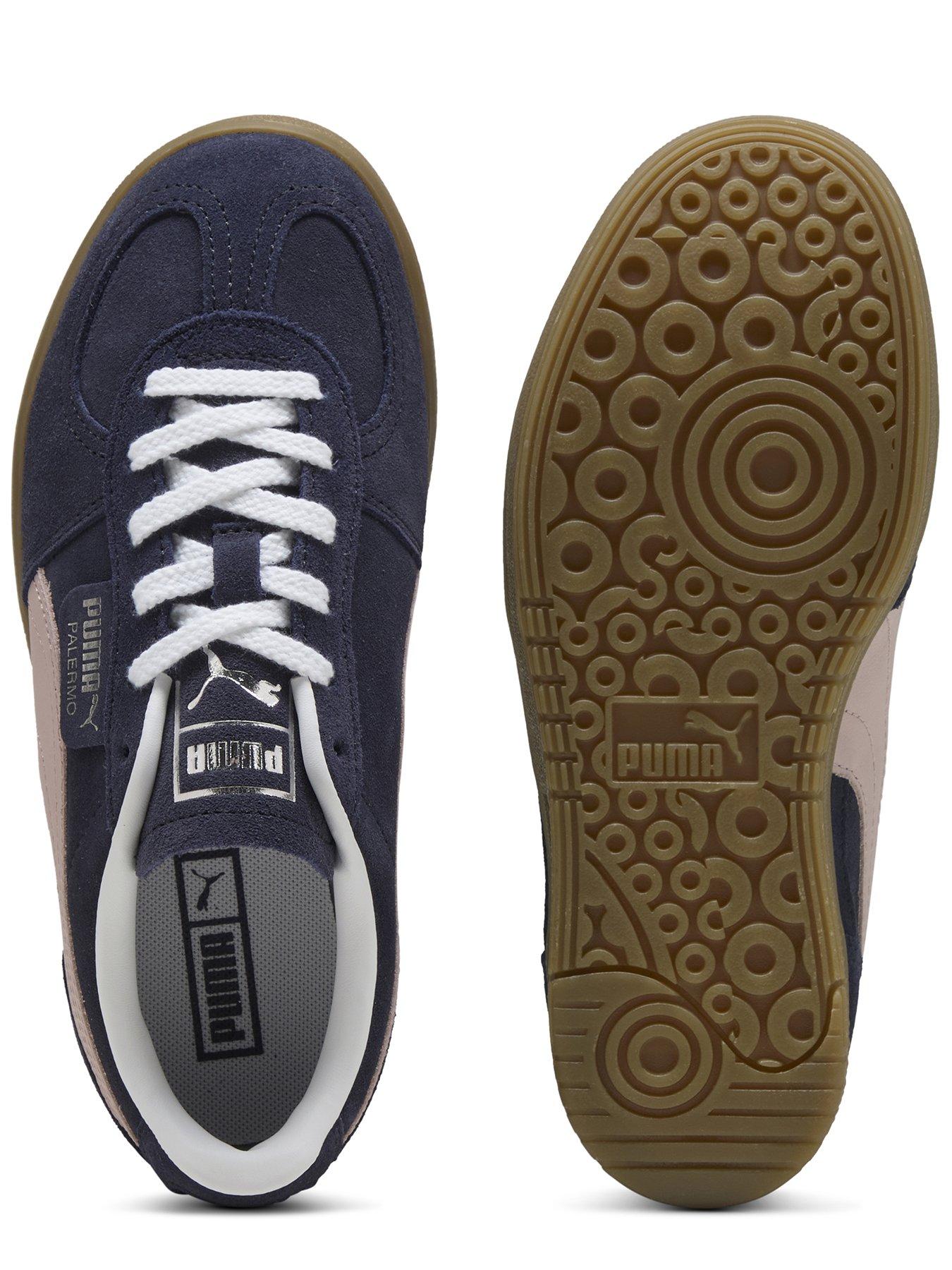 Image 4 of 6 of Puma Women's Palermo Elevata Trainers - Navy